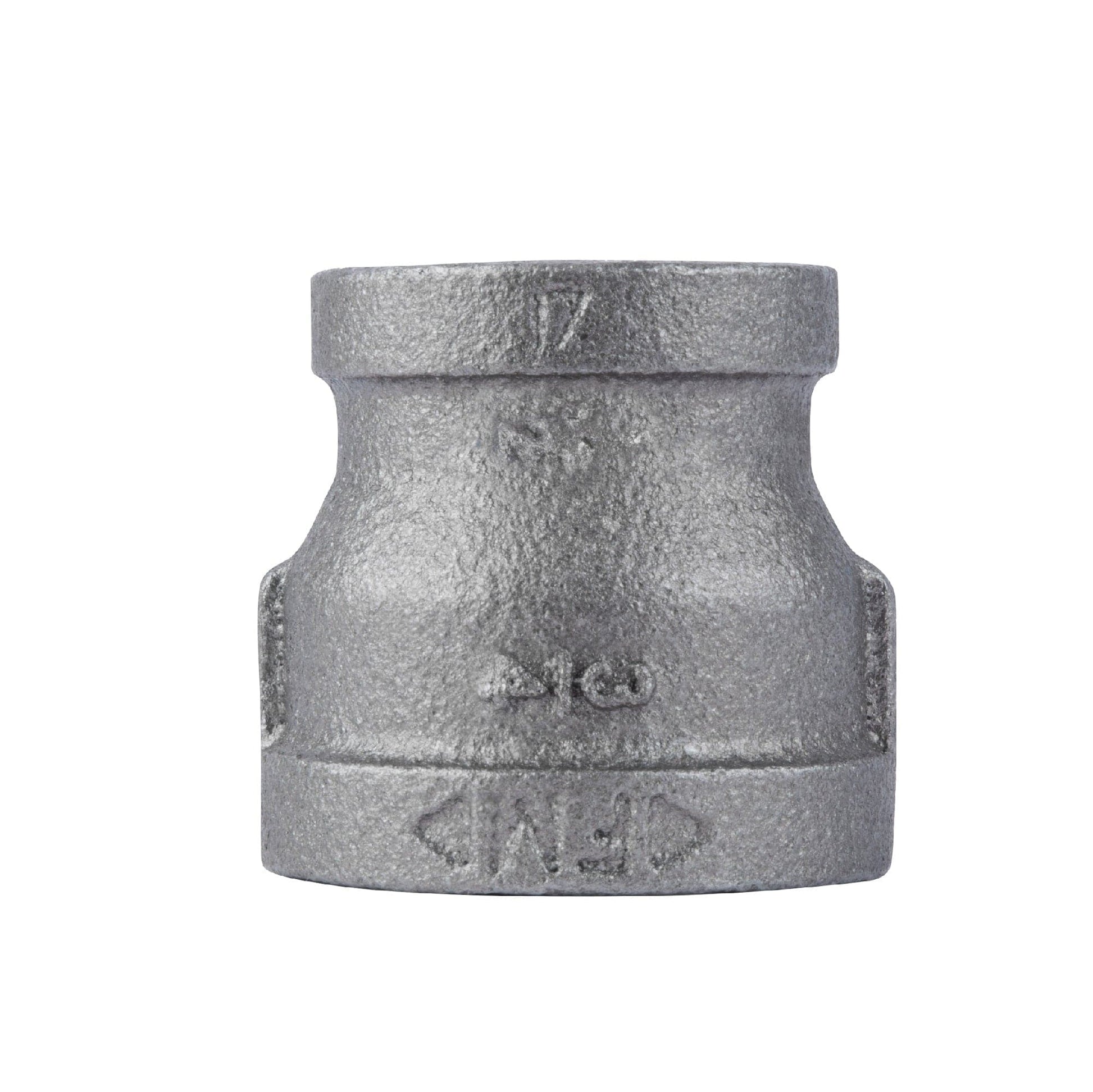 3/4 in. x 1/2 in. Black Reducing Coupling