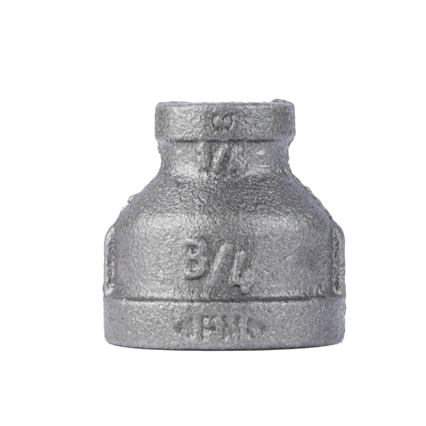 3/4 in. x 1/4 in. Black Reducing Coupling