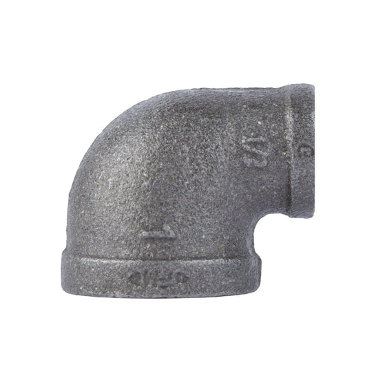 1 in. x 1/2 in. Black Reducing Elbow