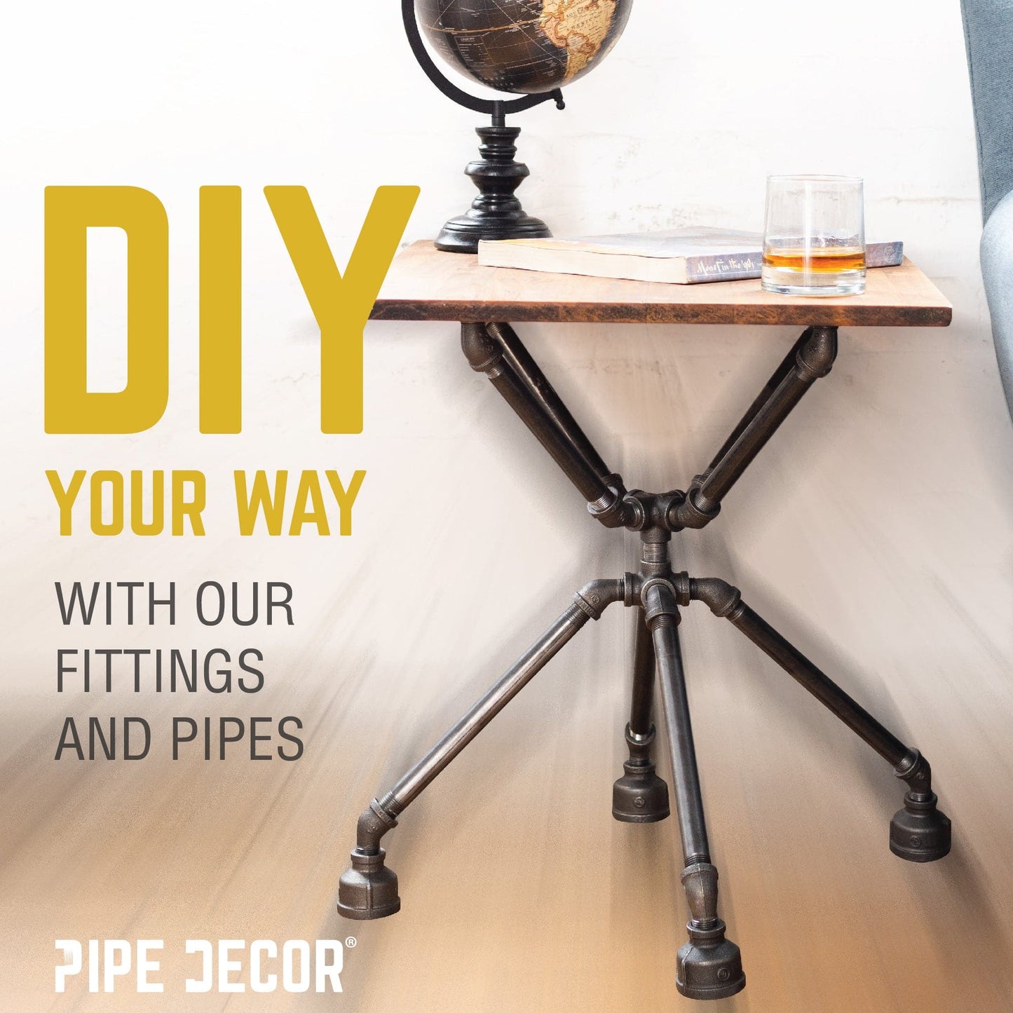 1/2 in. x 3/8 in. Black Reducing Elbow