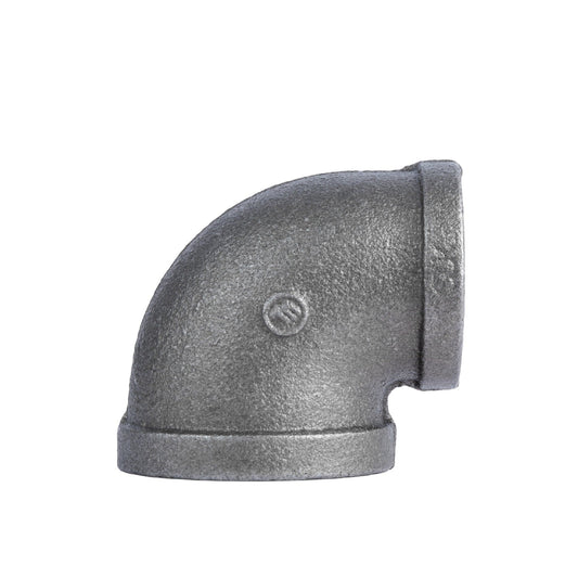 2 in. x 1 1/2 in. Black Reducing Elbow