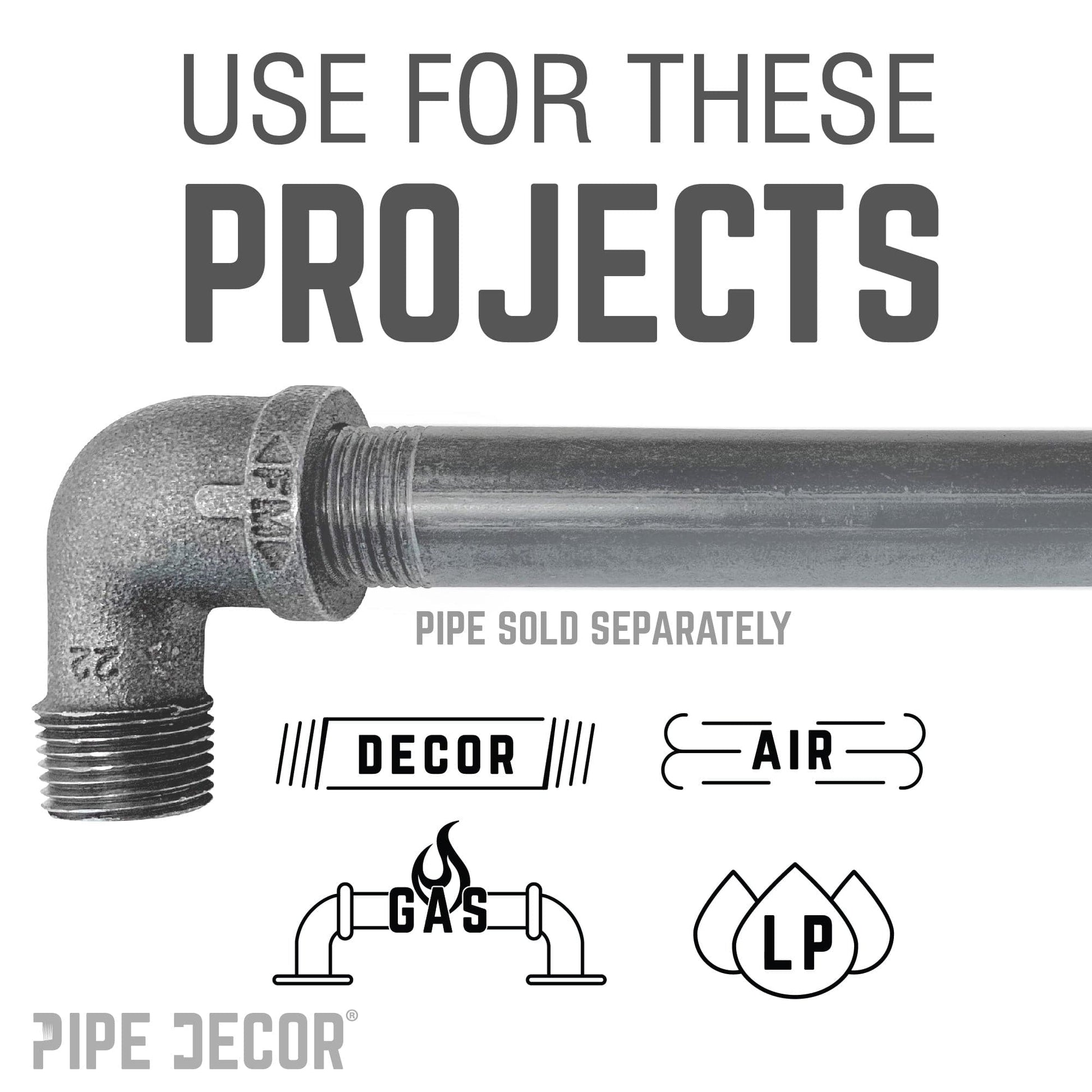 1 1/2 in. Black 90 Degree Street Elbow