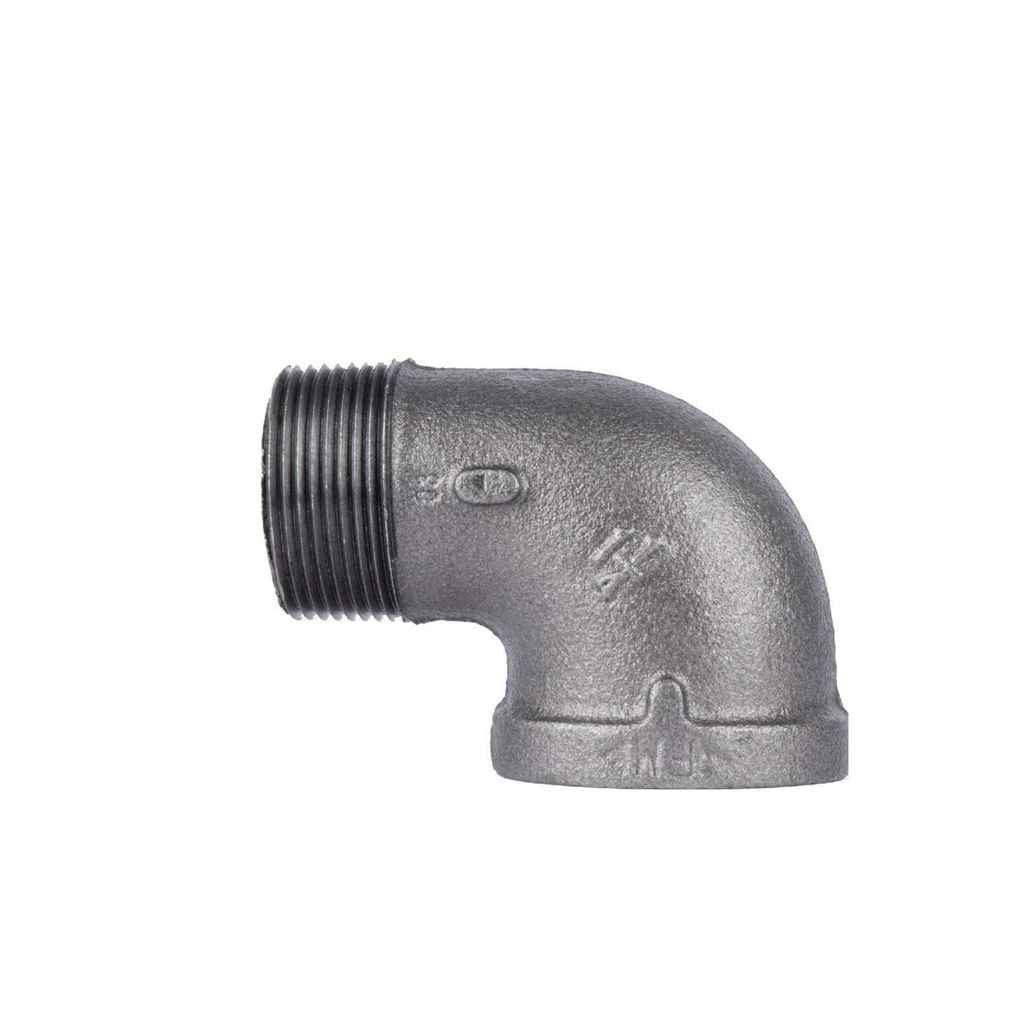 1 1/4 in. Black 90 Degree Street Elbow