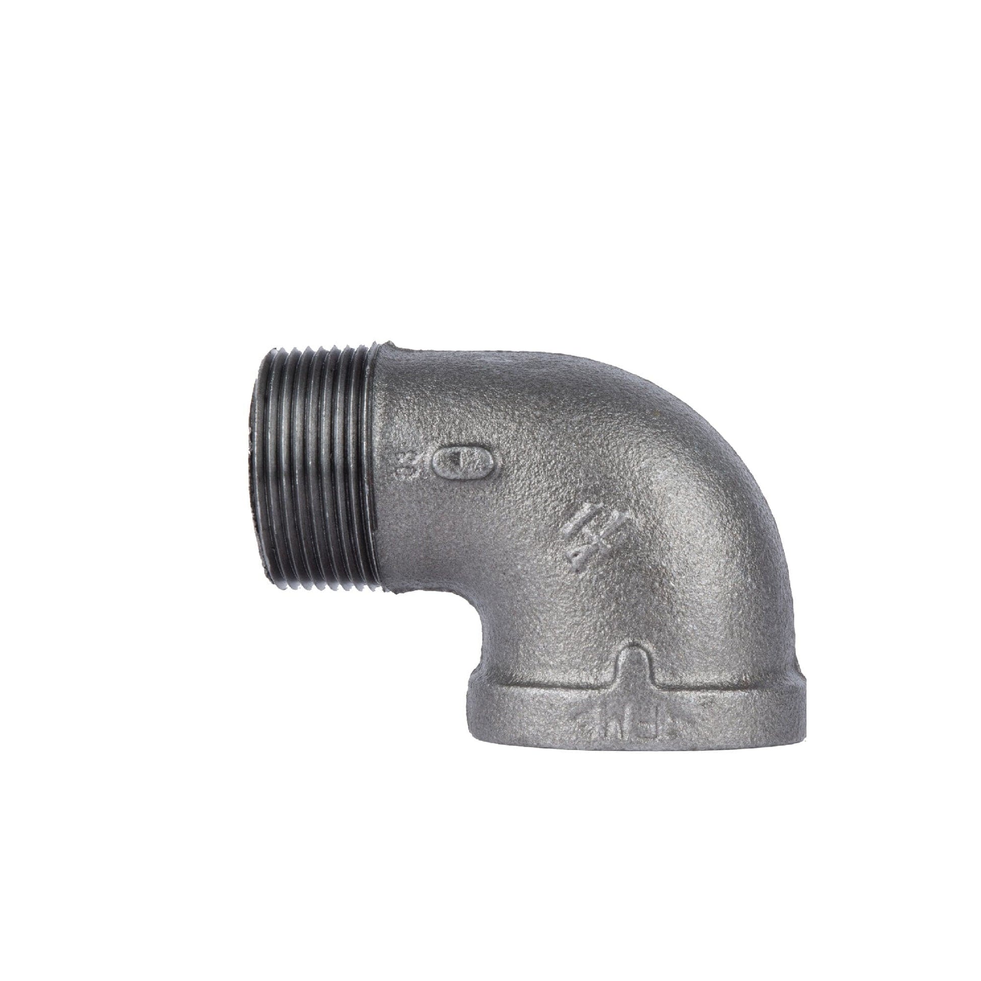 1 1/4 in. Black 90 Degree Street Elbow