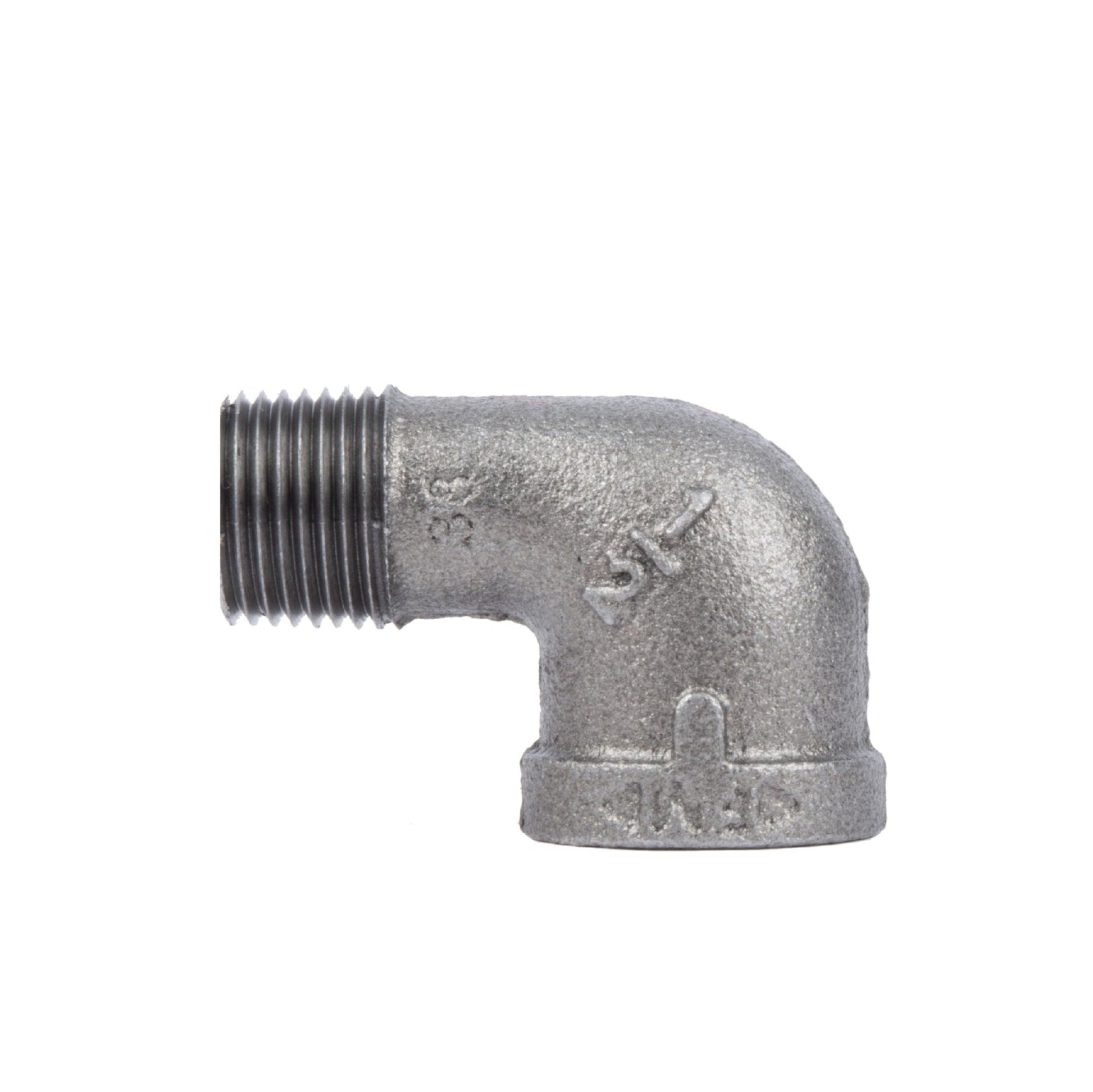 1/2 in. Black 90 Degree Street Elbow