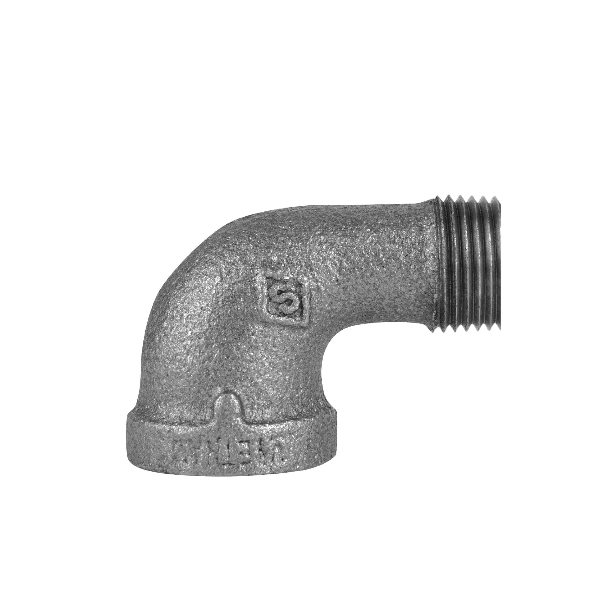 3/8 in. Black 90 Degree Street Elbow