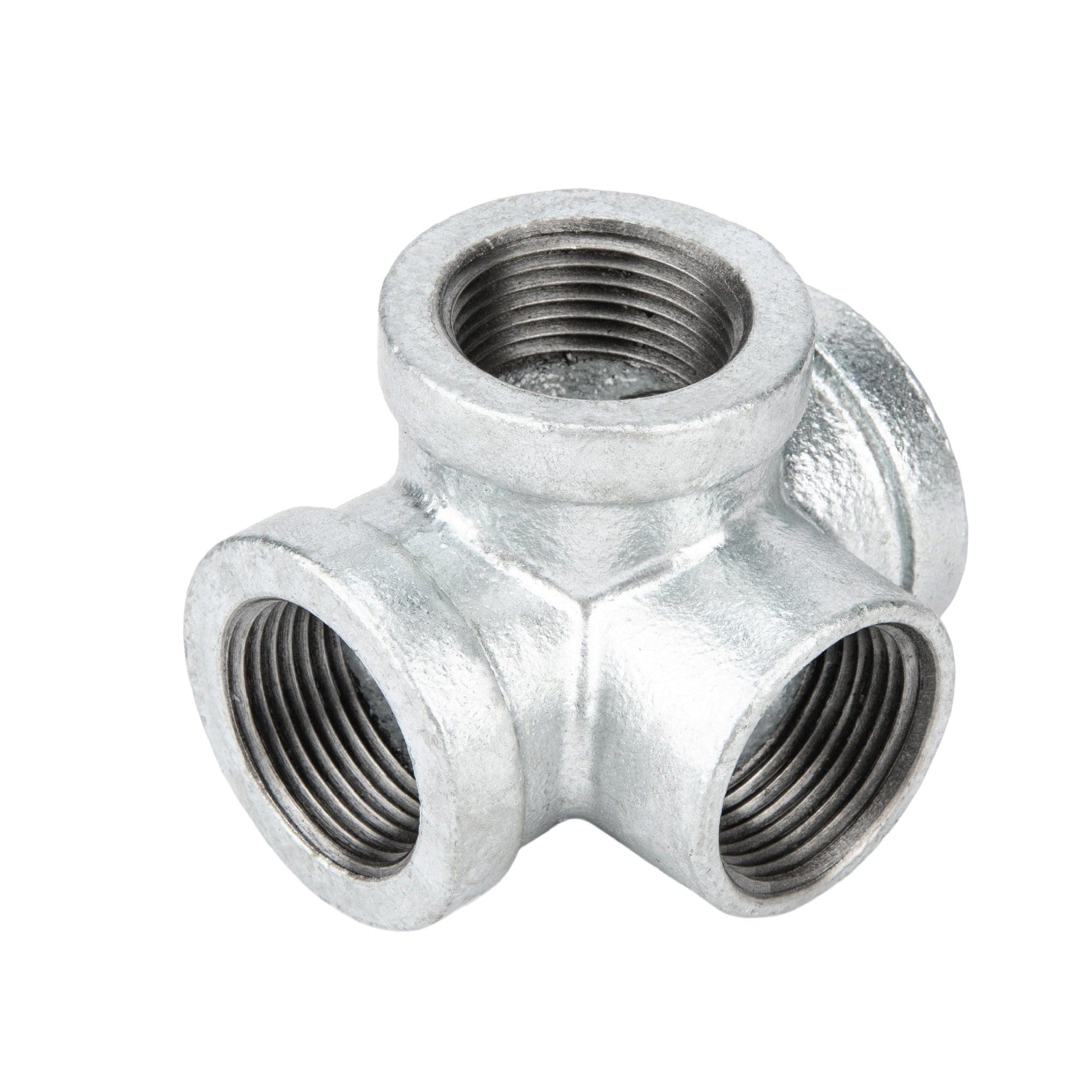 1/2 in. Galvanized Iron Side Outlet Tee