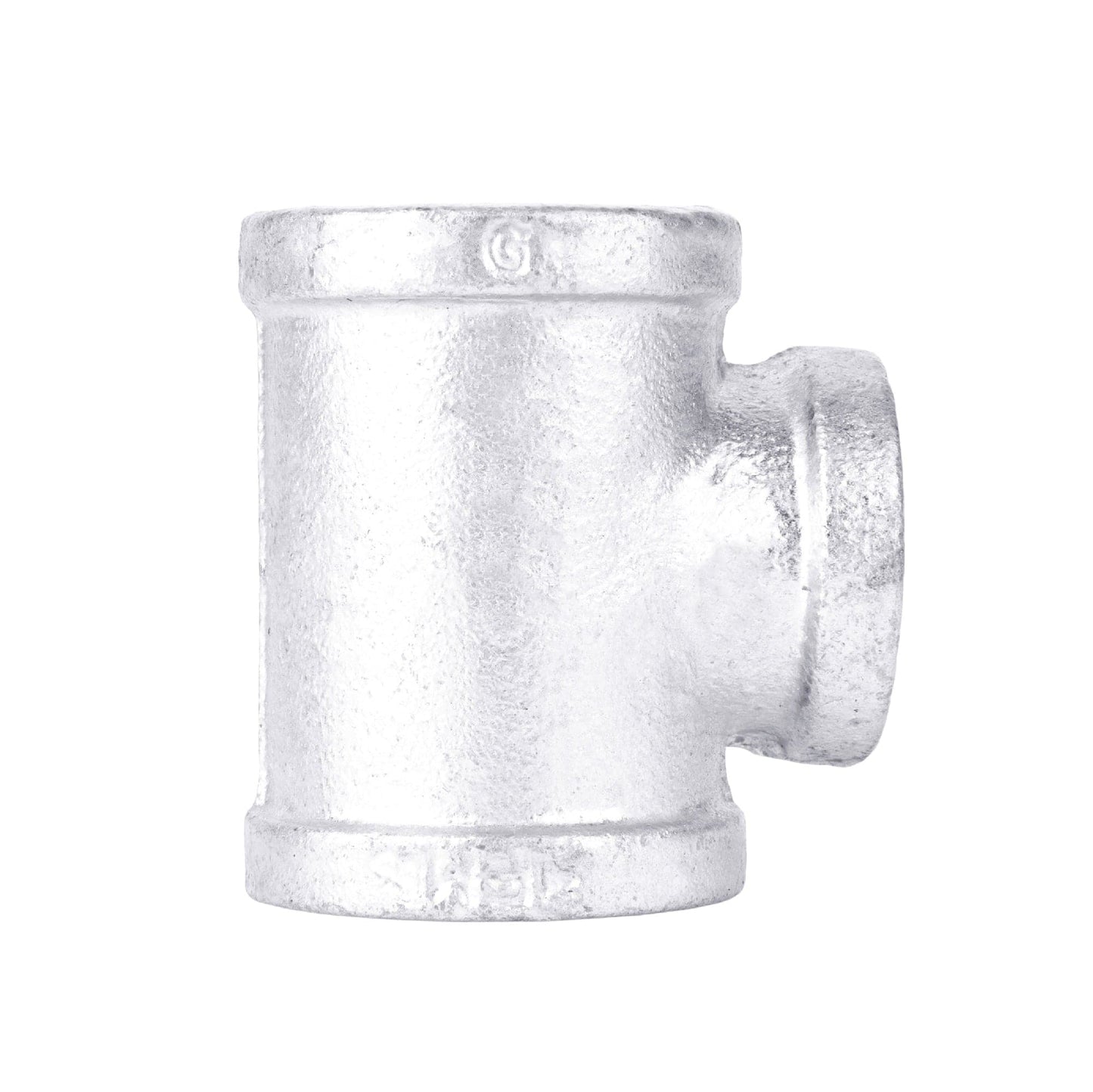 1 1/4 in. x 1 1/4 in. x 3/4 in. Galvanized Iron Reducing Tee