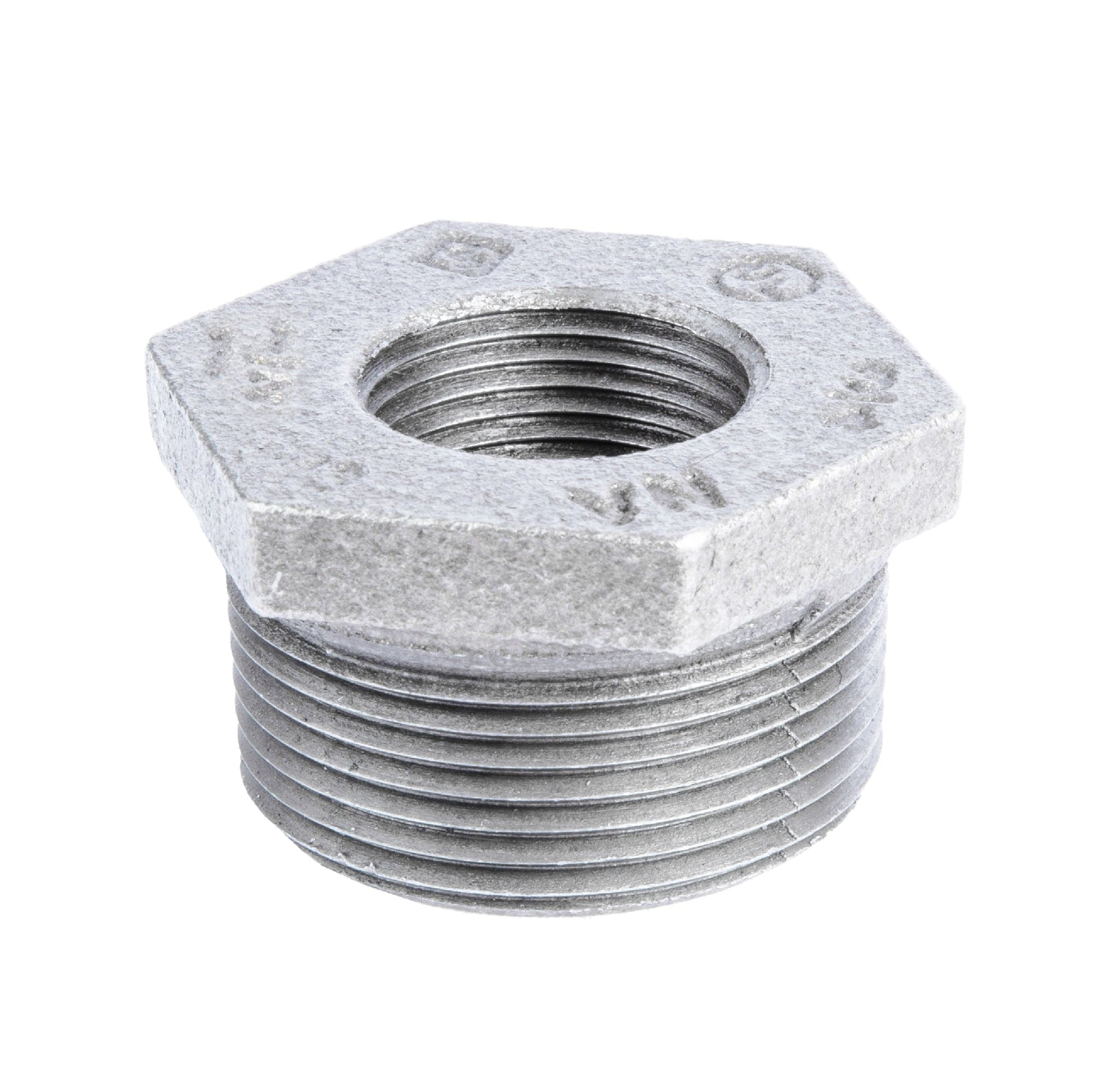Sign Bushing 1 1/2 in. x 3/4 in. Galvanized Iron Bushing – Metal Sign Barn