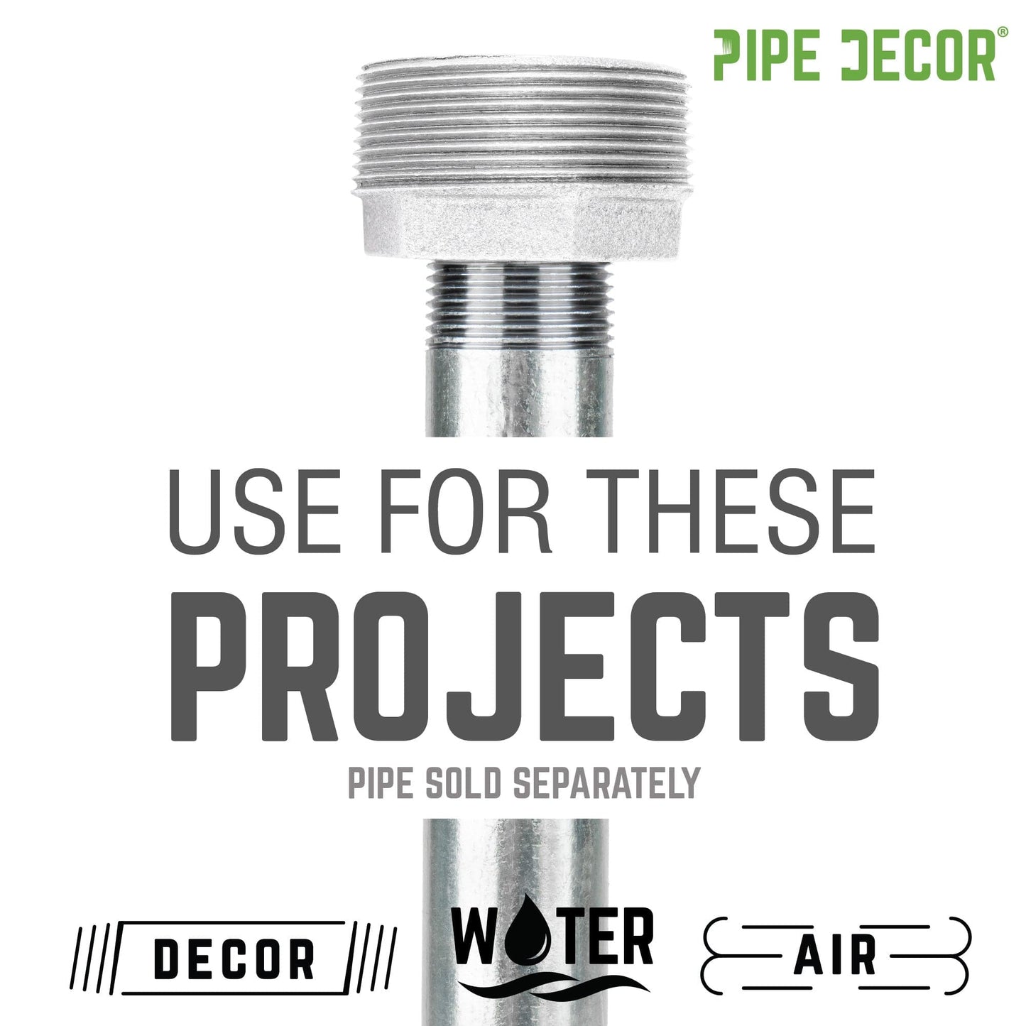 1 in. x 3/8 in. Galvanized Iron Bushing