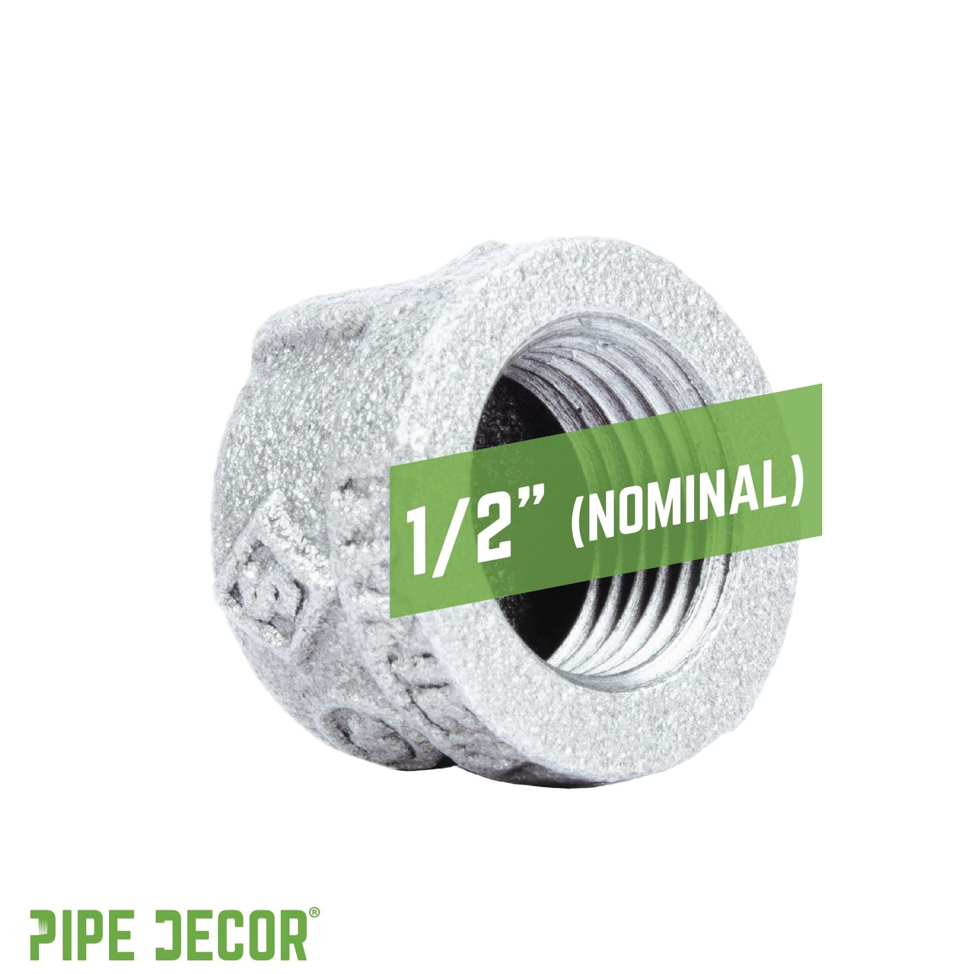 1/2 in. Galvanized Iron Cap