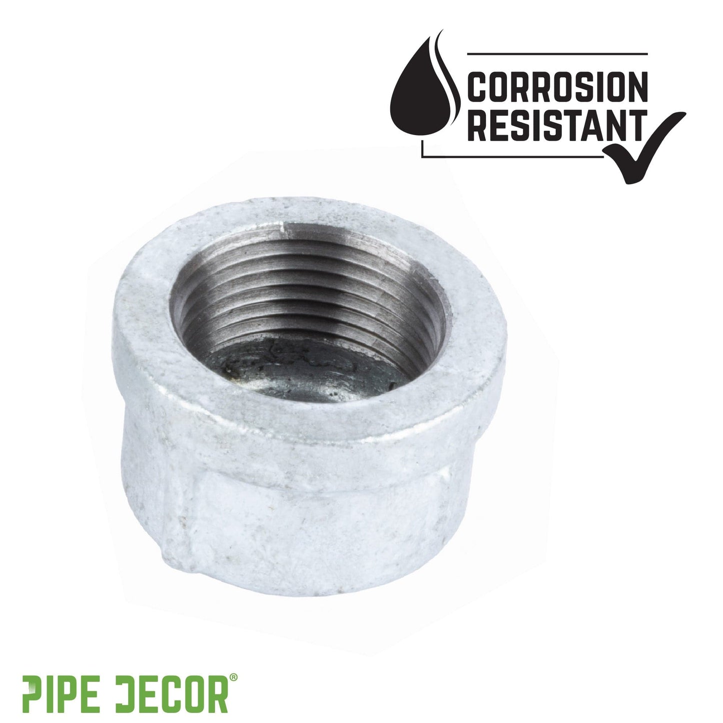 1 in. Galvanized Iron Cap