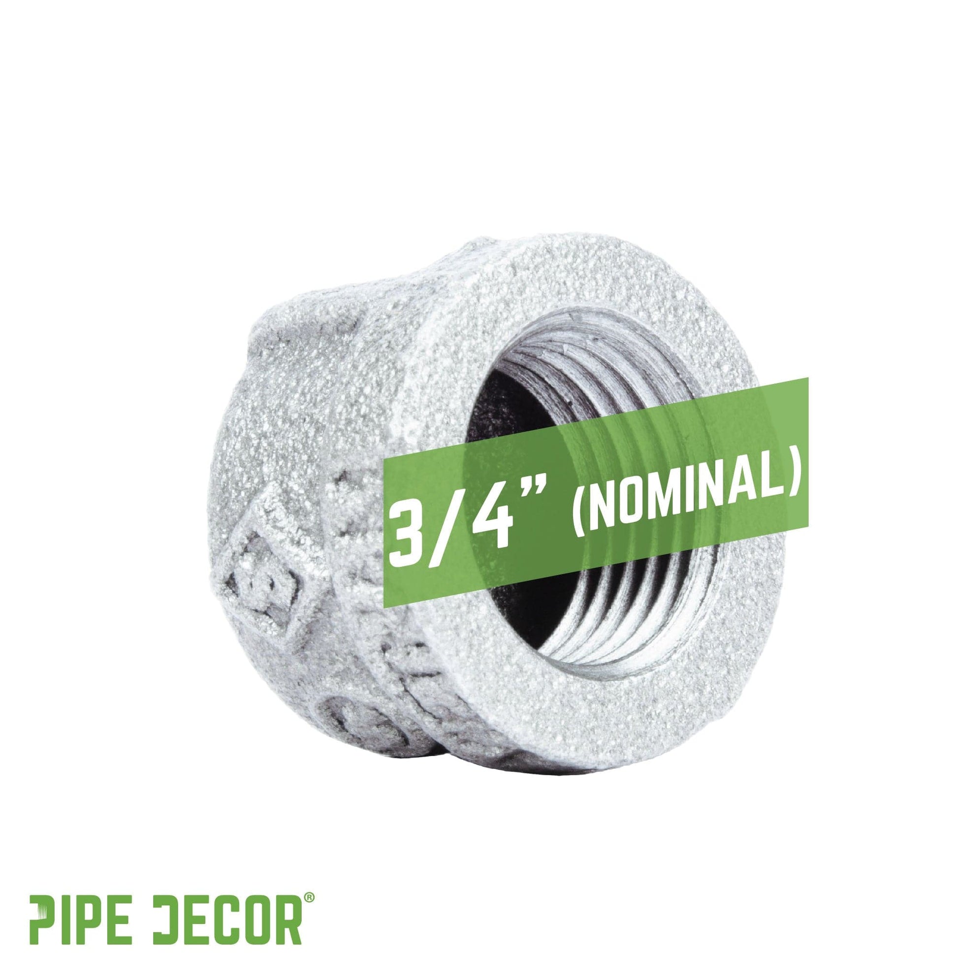 3/4 in. Galvanized Iron Cap