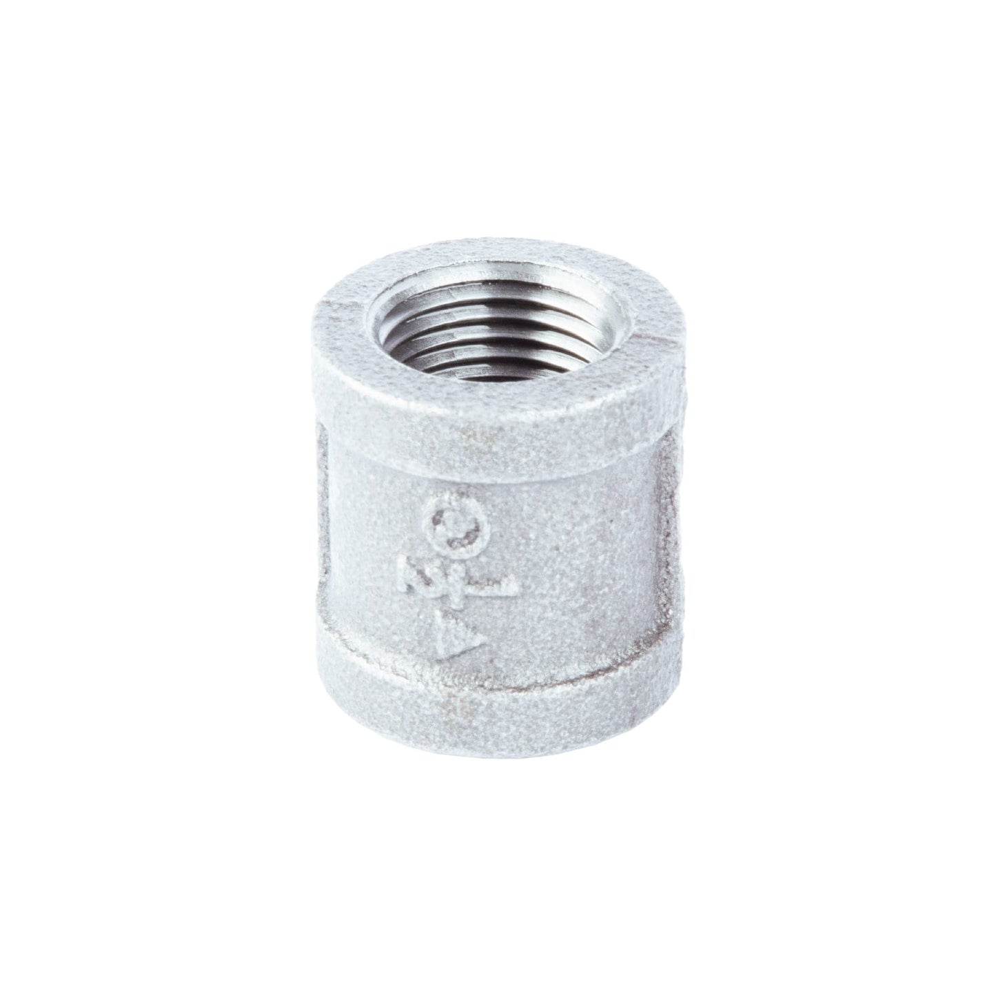 1/2 in. Galvanized Iron Coupling