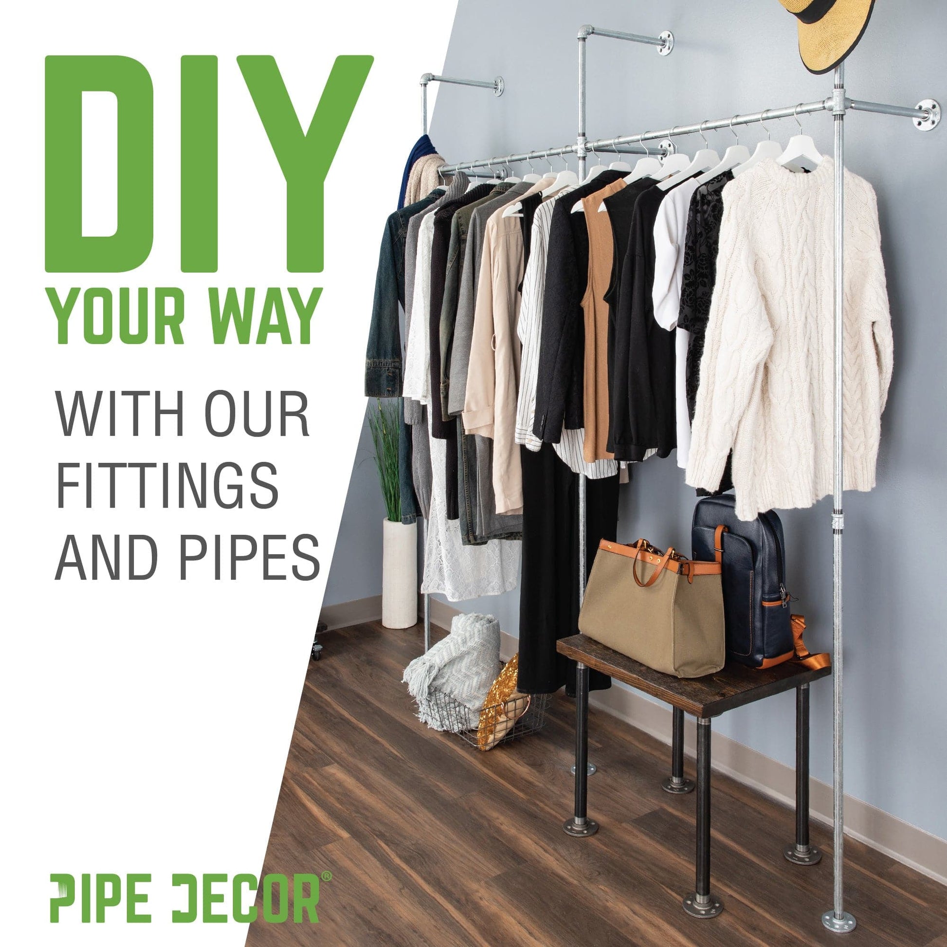 3/4 in. Galvanized Iron Cross