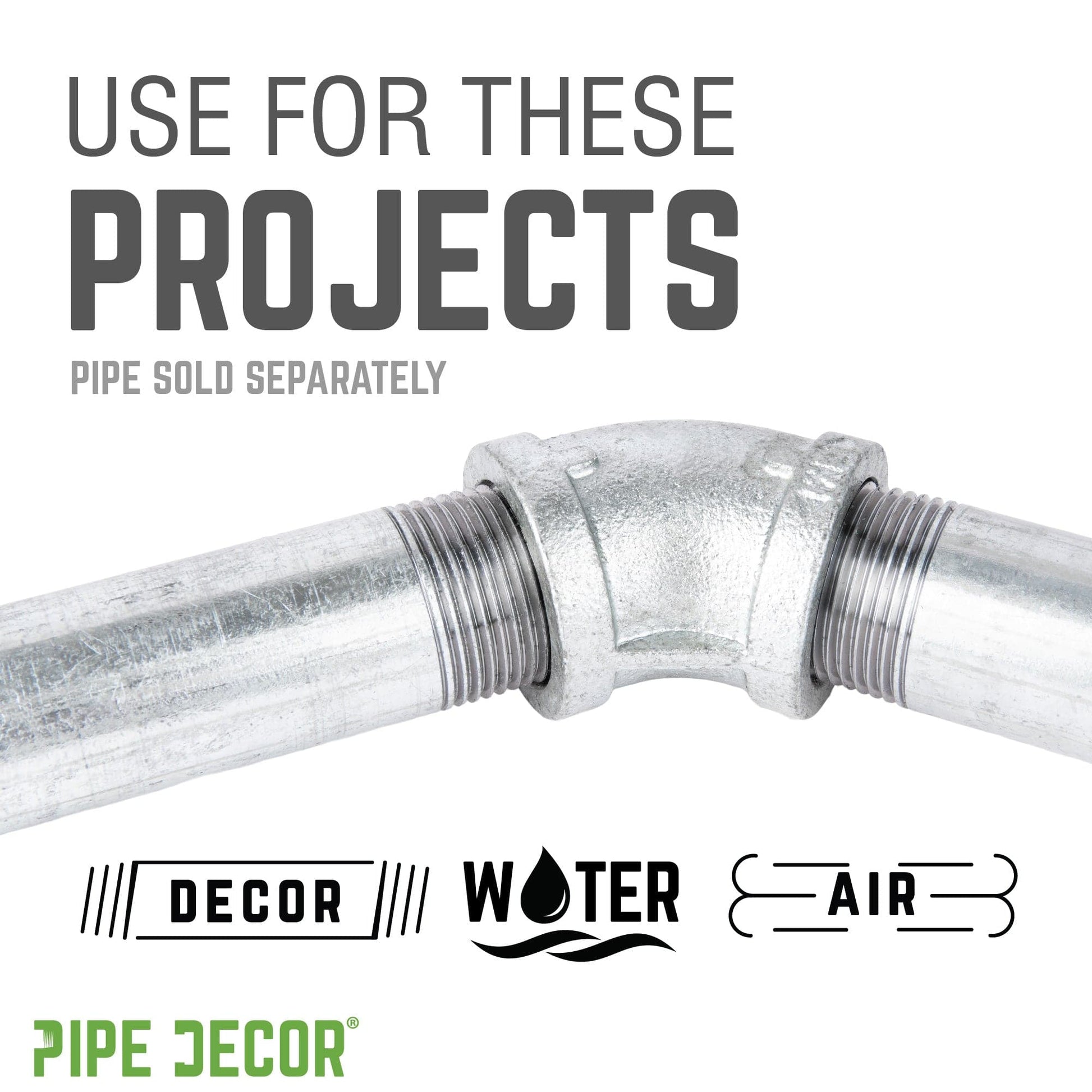 1 in. Galvanized Iron 45 Degree Elbow