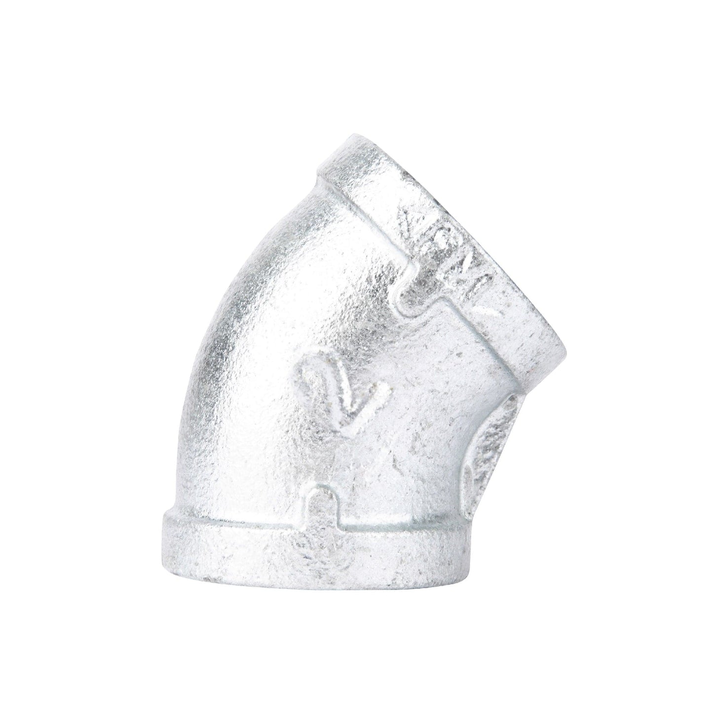 2 in.  Galvanized Iron 45 Degree Elbow