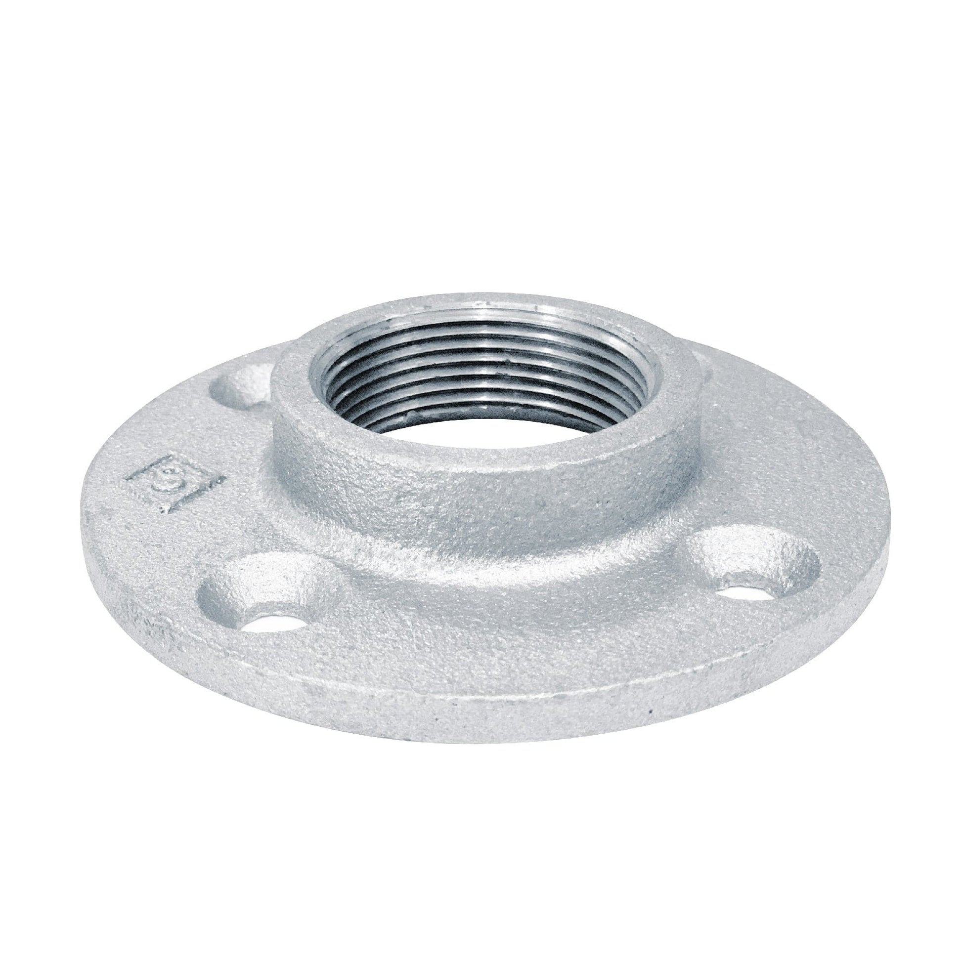 1 1/4 in.  Galvanized Iron Floor Flange