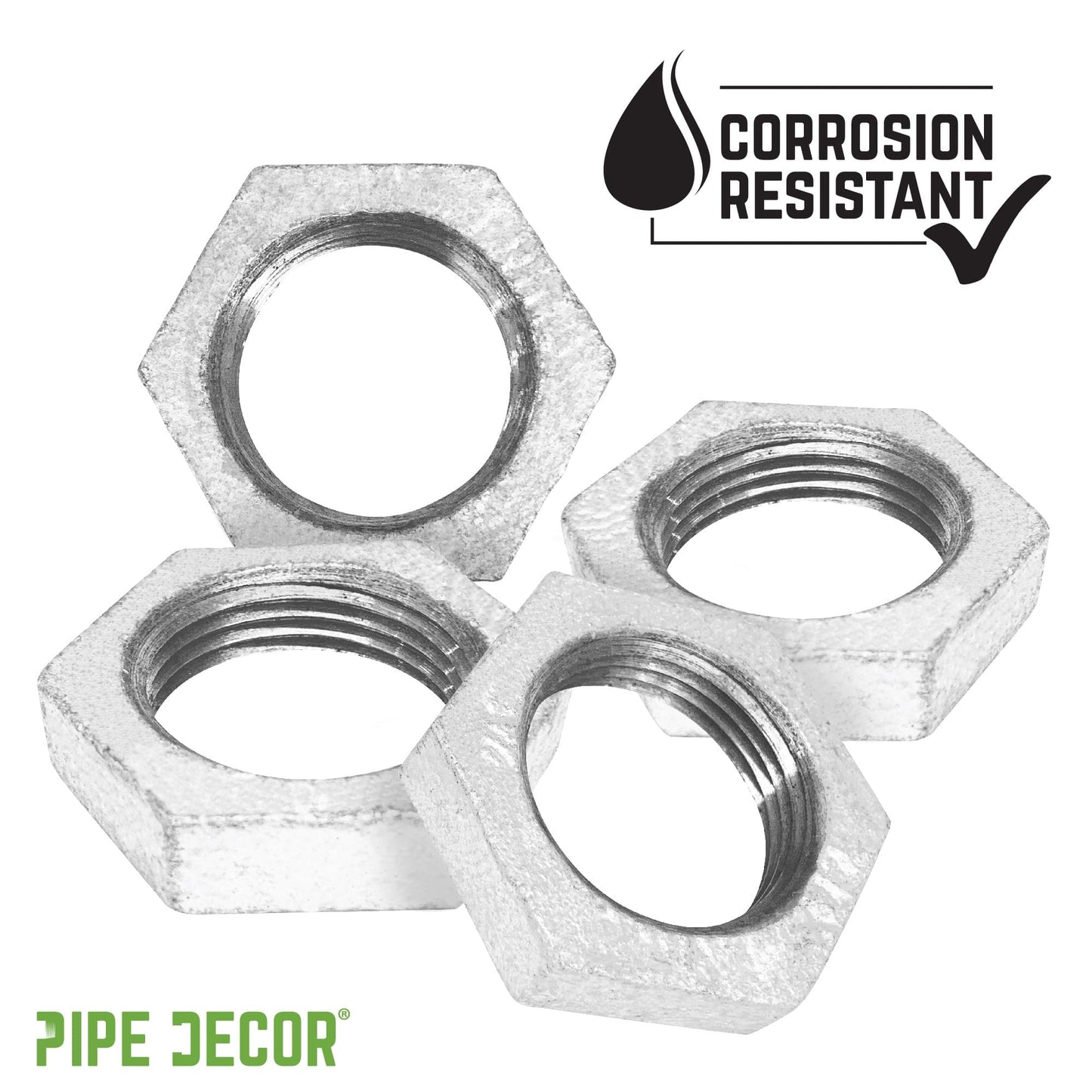 1/4 in. Galvanized Iron Locknut