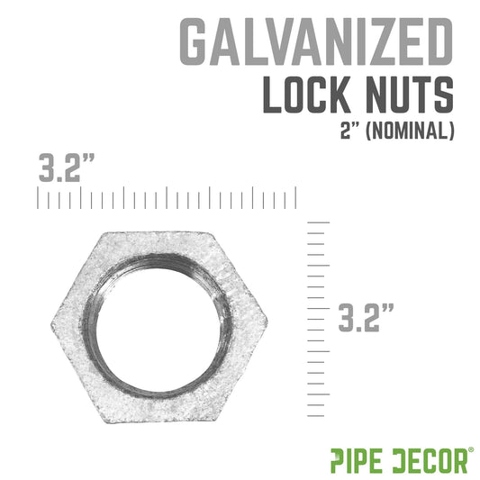 2 in. Galvanized Iron Locknut