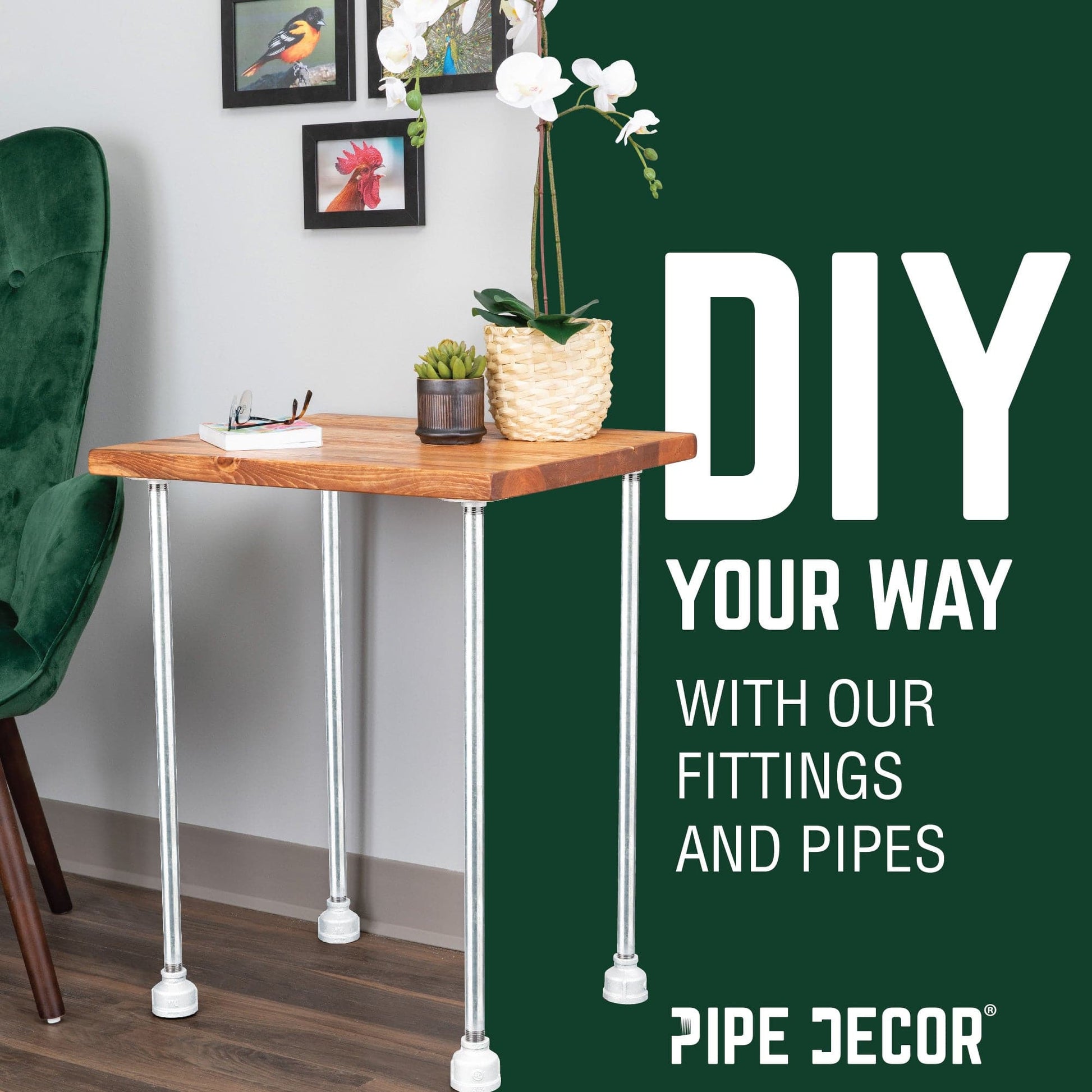 3/4 in. x 3/8 in. Galvanized Iron Reducing Coupling