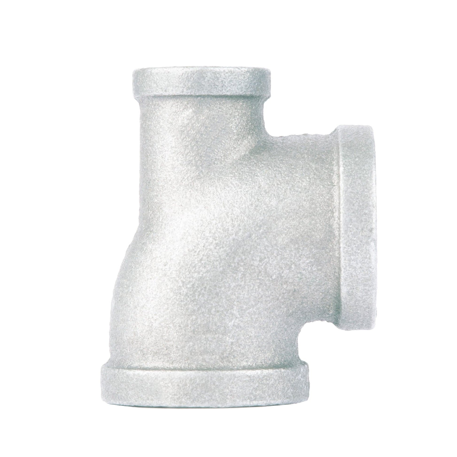 1 in. x 1/2 in. x 1 in. Galvanized Reducing Tee