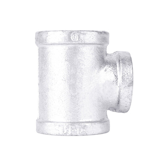 1 1/4 in. x 1 1/4 in. x 1 in. Galvanized Iron Reducing Tee
