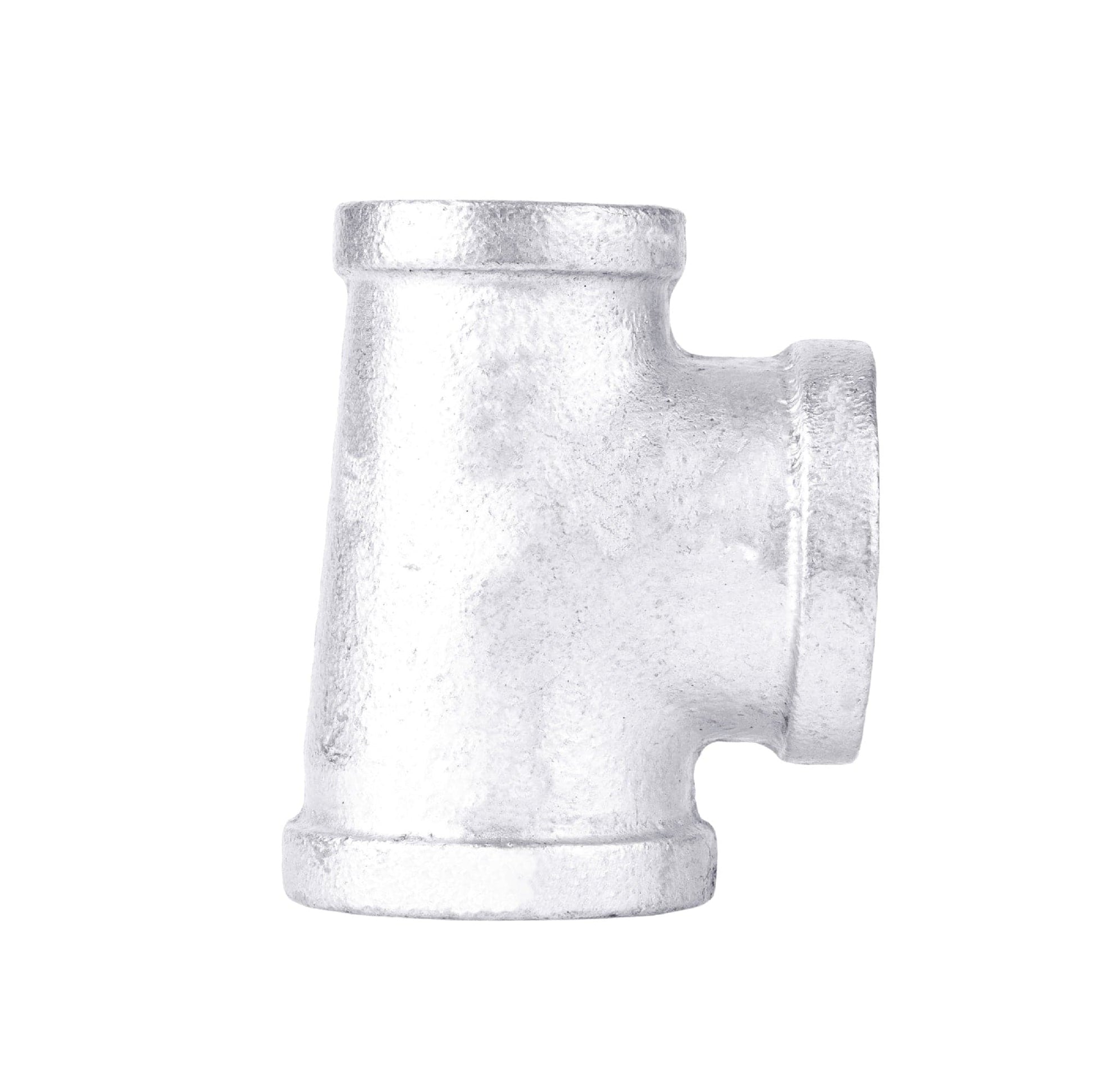 1 in. x 3/4 in. x 1 in. Galvanized Reducing Tee