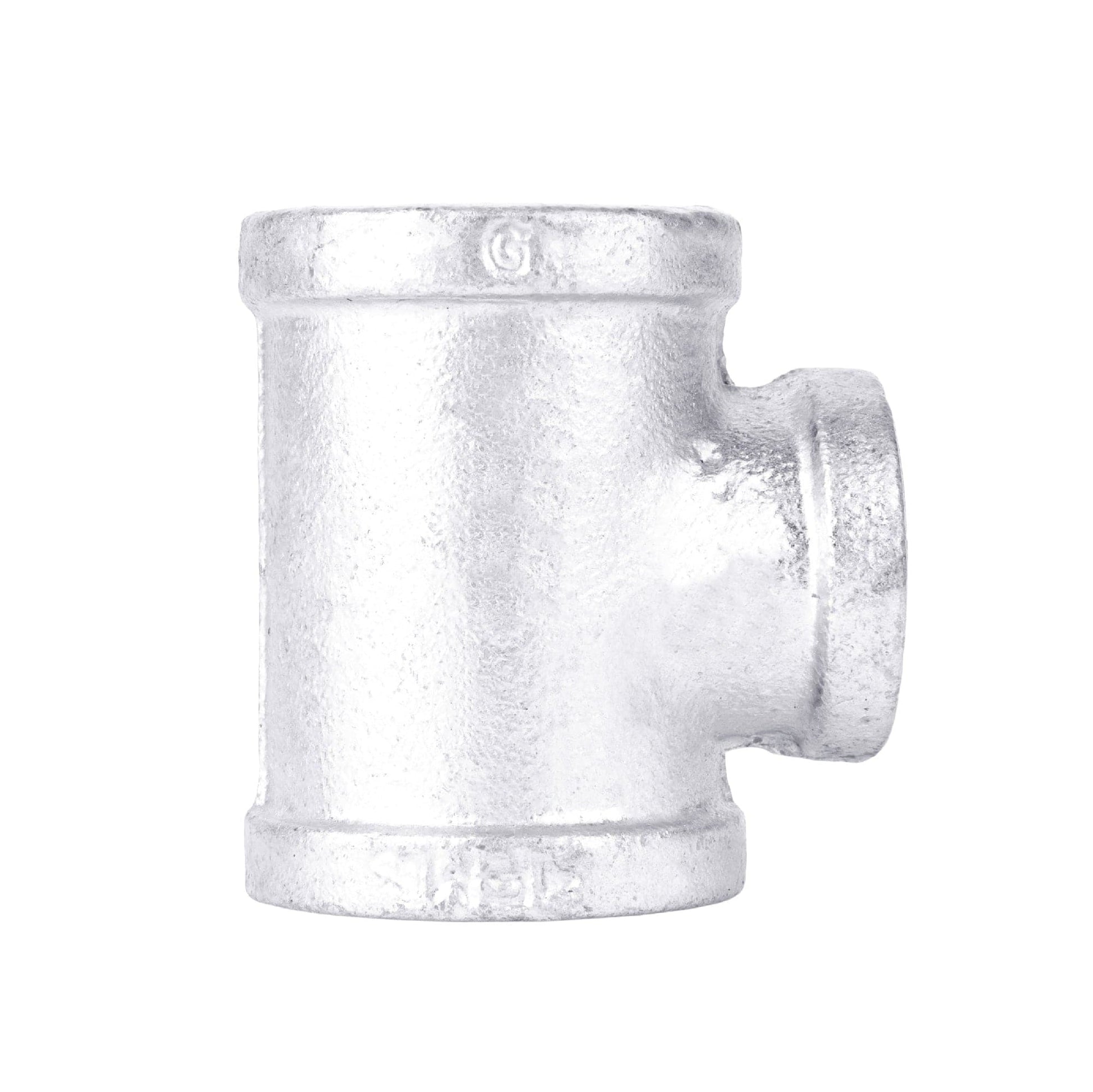 2 in. x  2 in. x 1 1/2 in. Galvanized Iron Reducing Tee