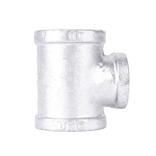 2 in. x  2 in. x 1 1/2 in. Galvanized Iron Reducing Tee