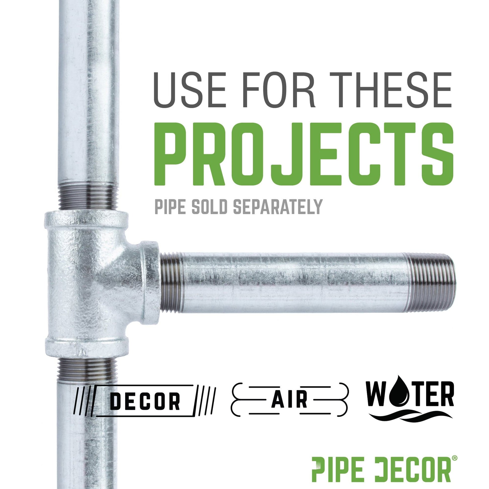 1/2 in. Galvanized Iron Tee