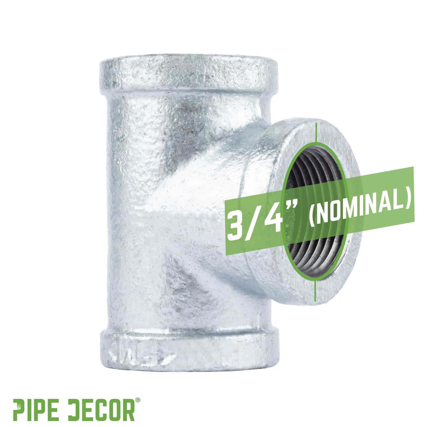 3/4 in. Galvanized Iron Tee