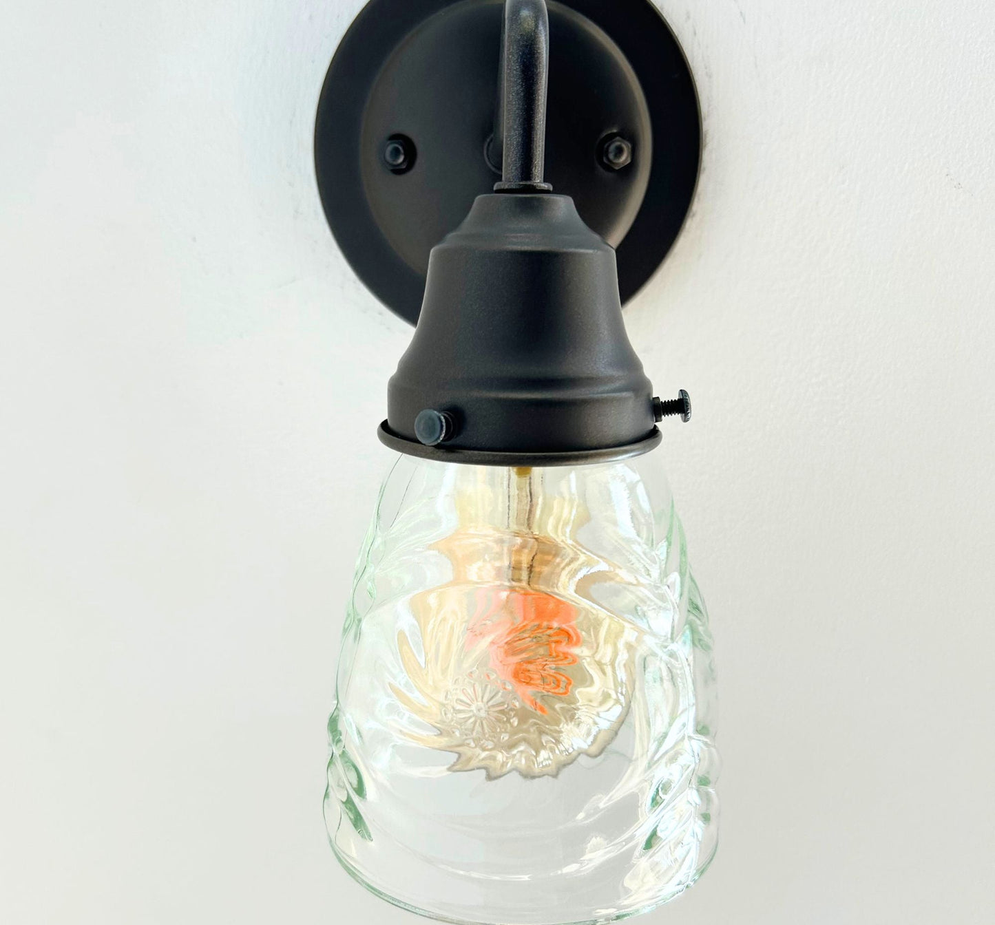 Pressed Leaded Cut Glass 1960's Firework