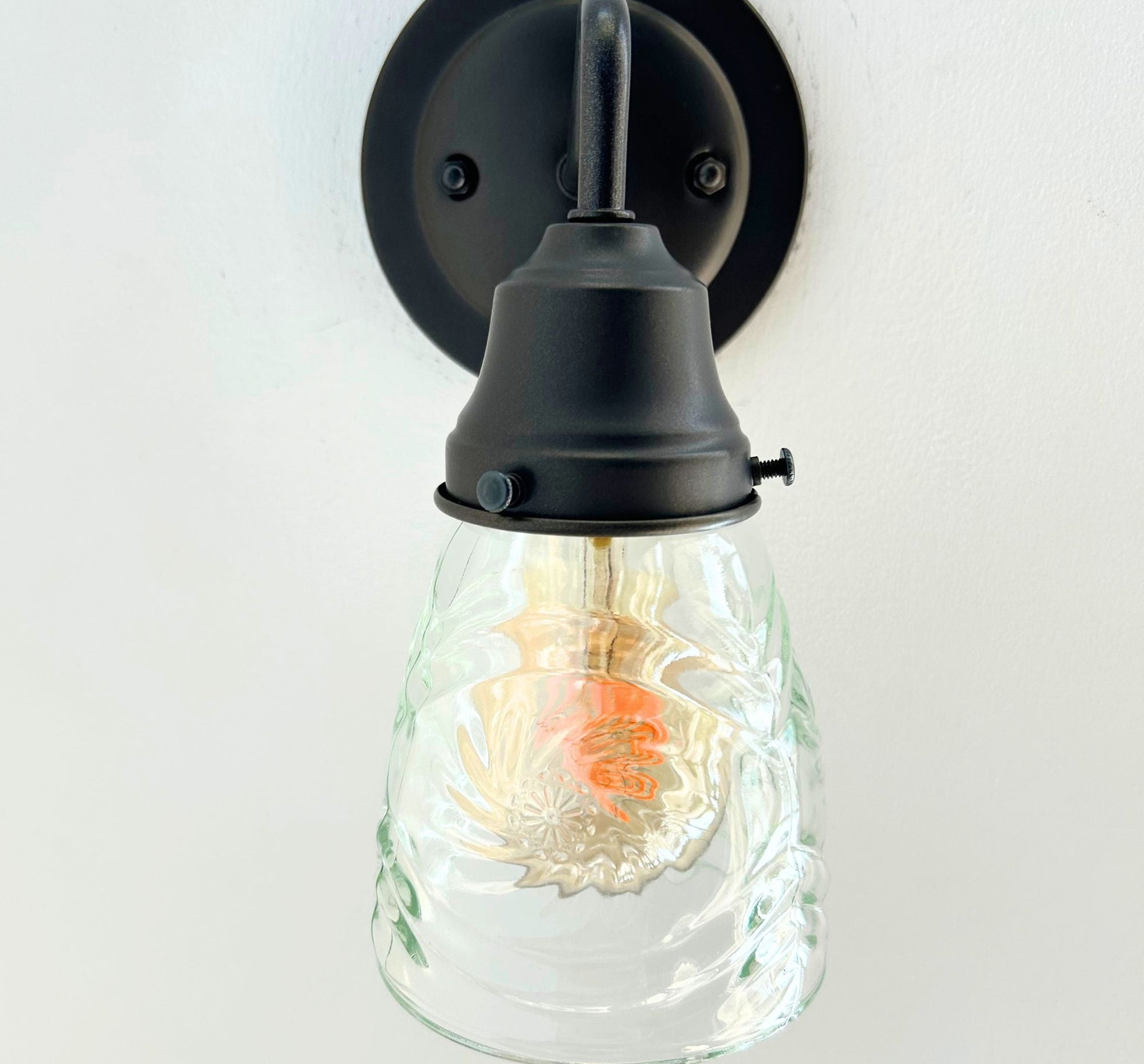 Pressed Leaded Cut Glass 1960's Firework