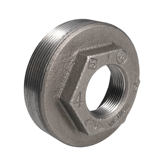 4 in. x 1 1/2 in. Black Bushing