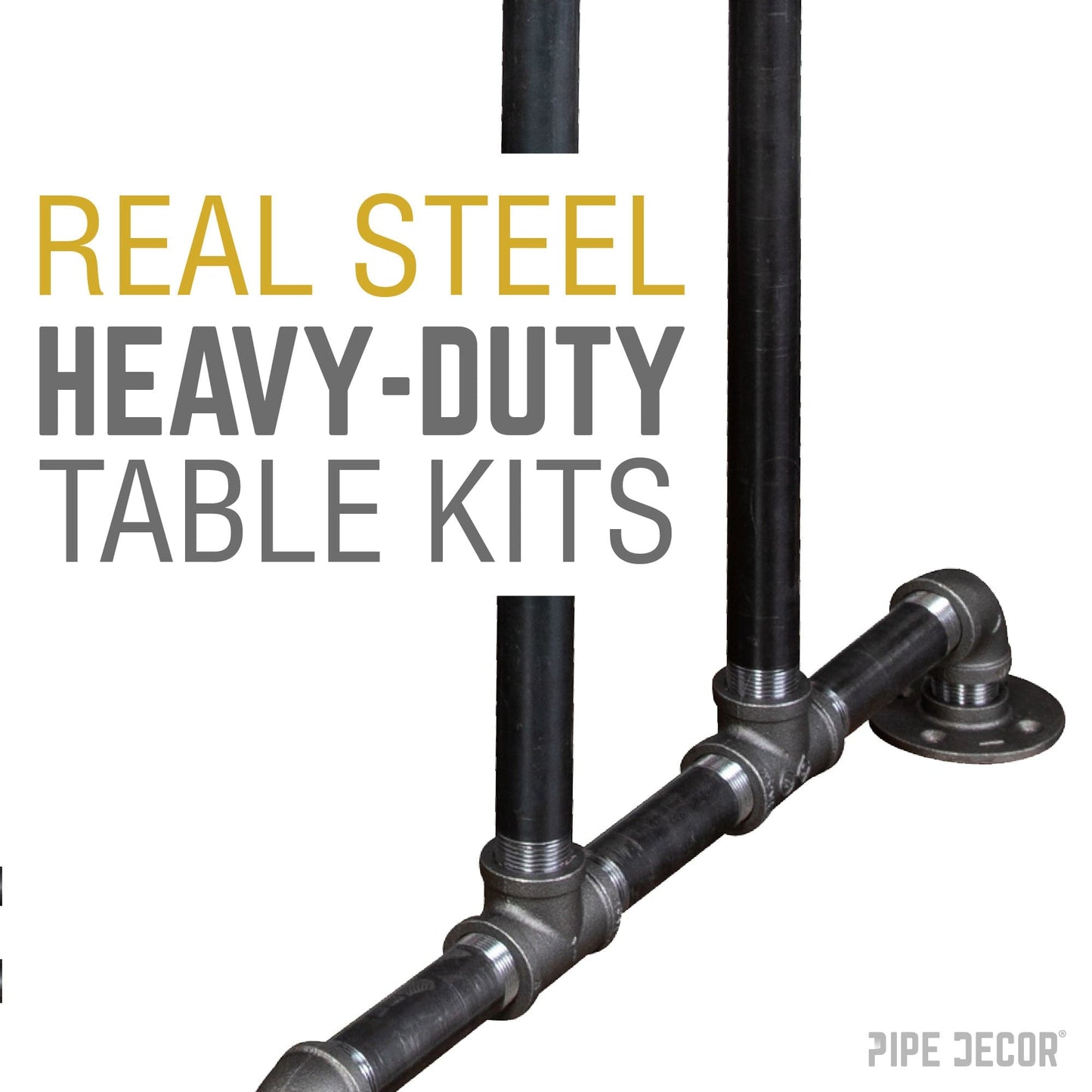 Bridge Bar Height Pipe Table Legs