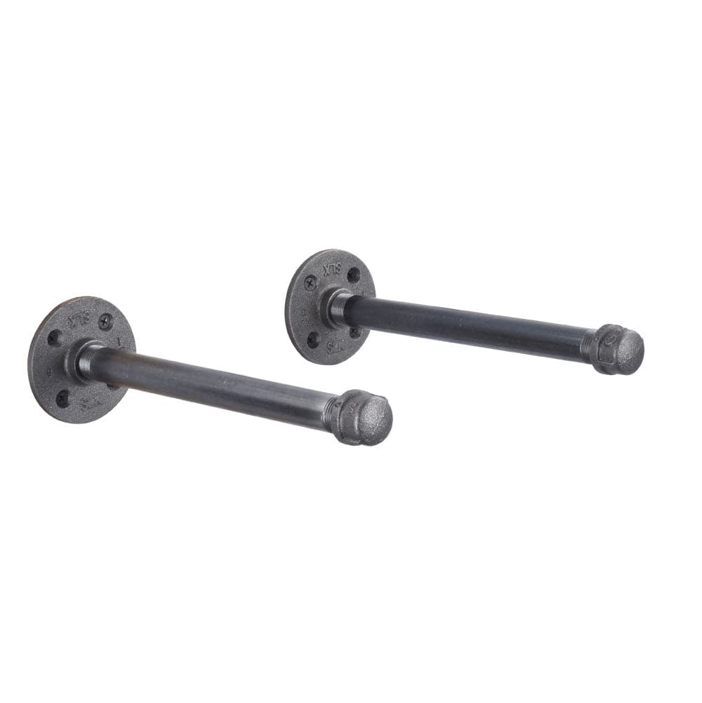 1/2 in. x 10 in. Shelf Bracket Kit, 2 Pack