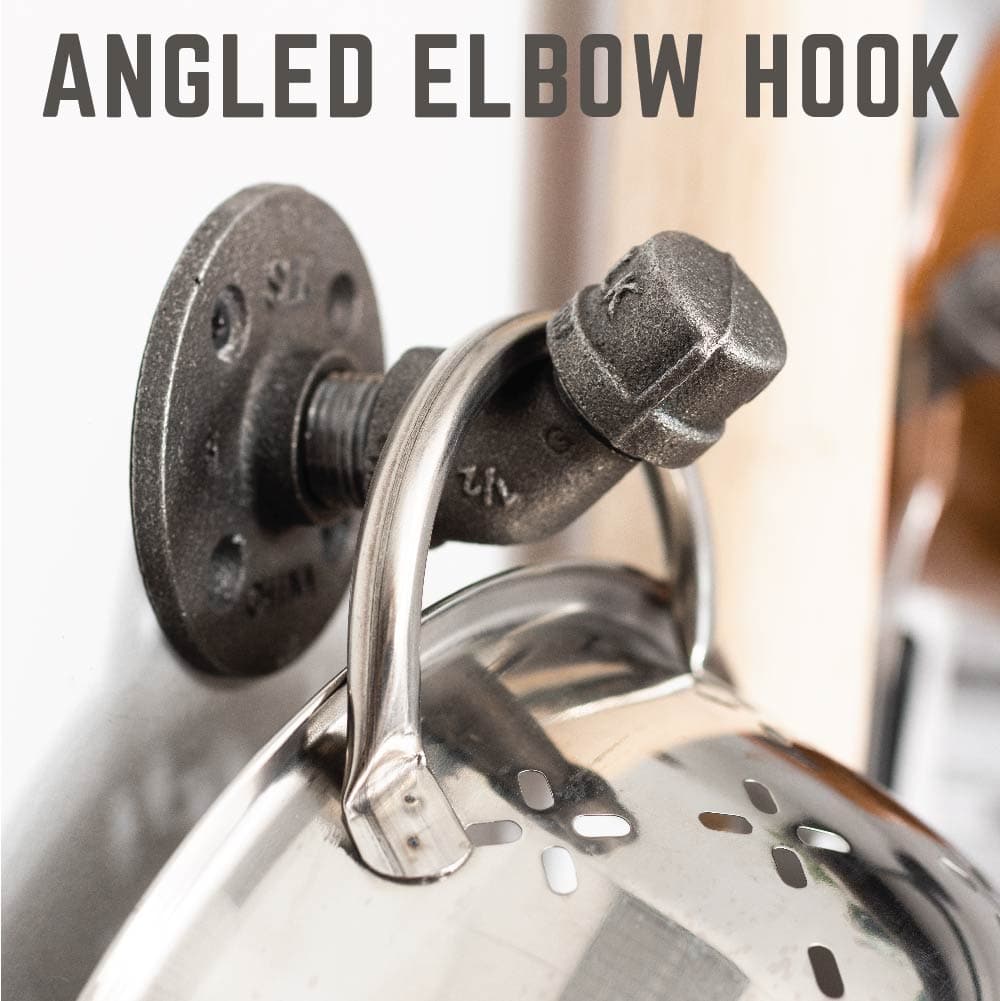 Wall Hook 4 Pack By PIPE DECOR