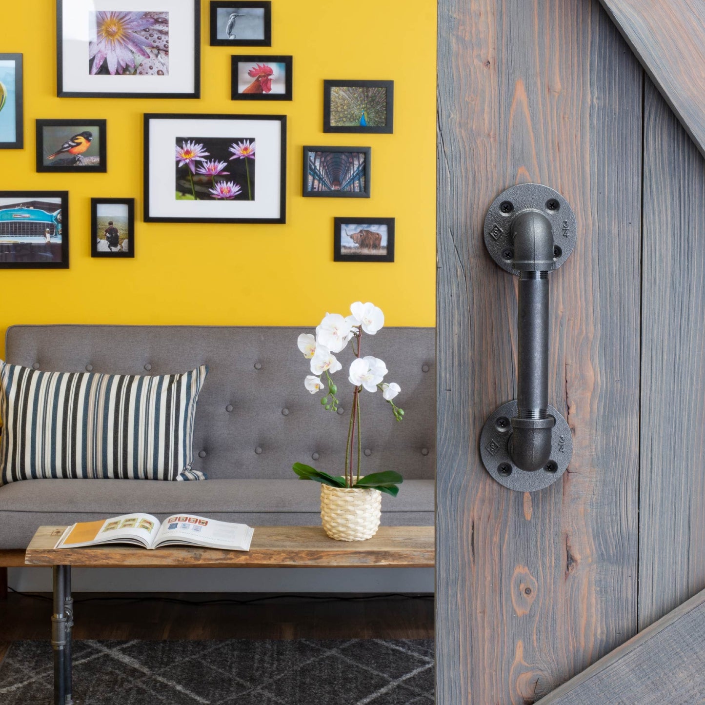 3/4 in. Classic Barn Door Handle - 11 in. L