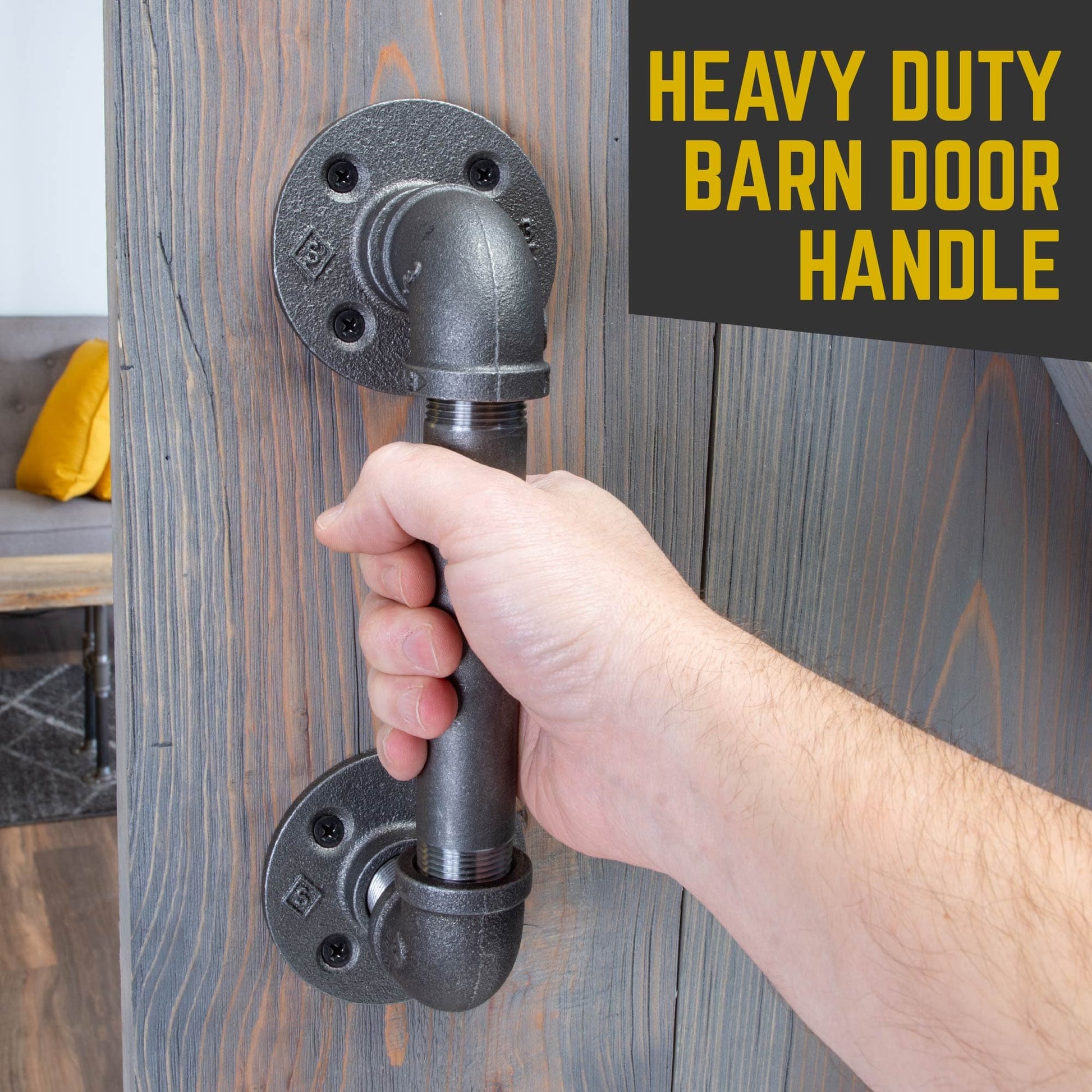 3/4 in. Classic Barn Door Handle - 11 in. L