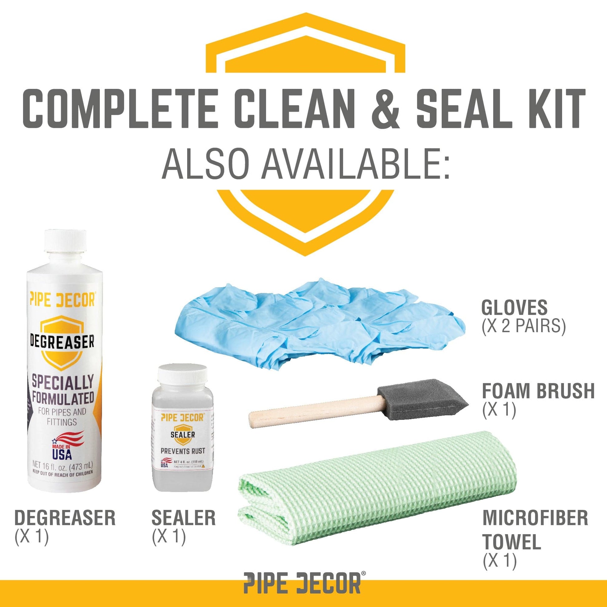 PIPE DECOR 16 oz. Degreaser