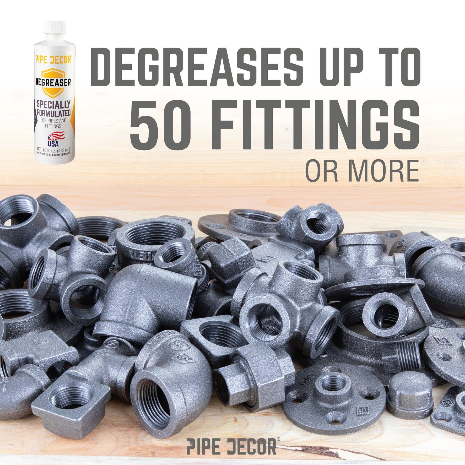 PIPE DECOR 16 oz. Degreaser