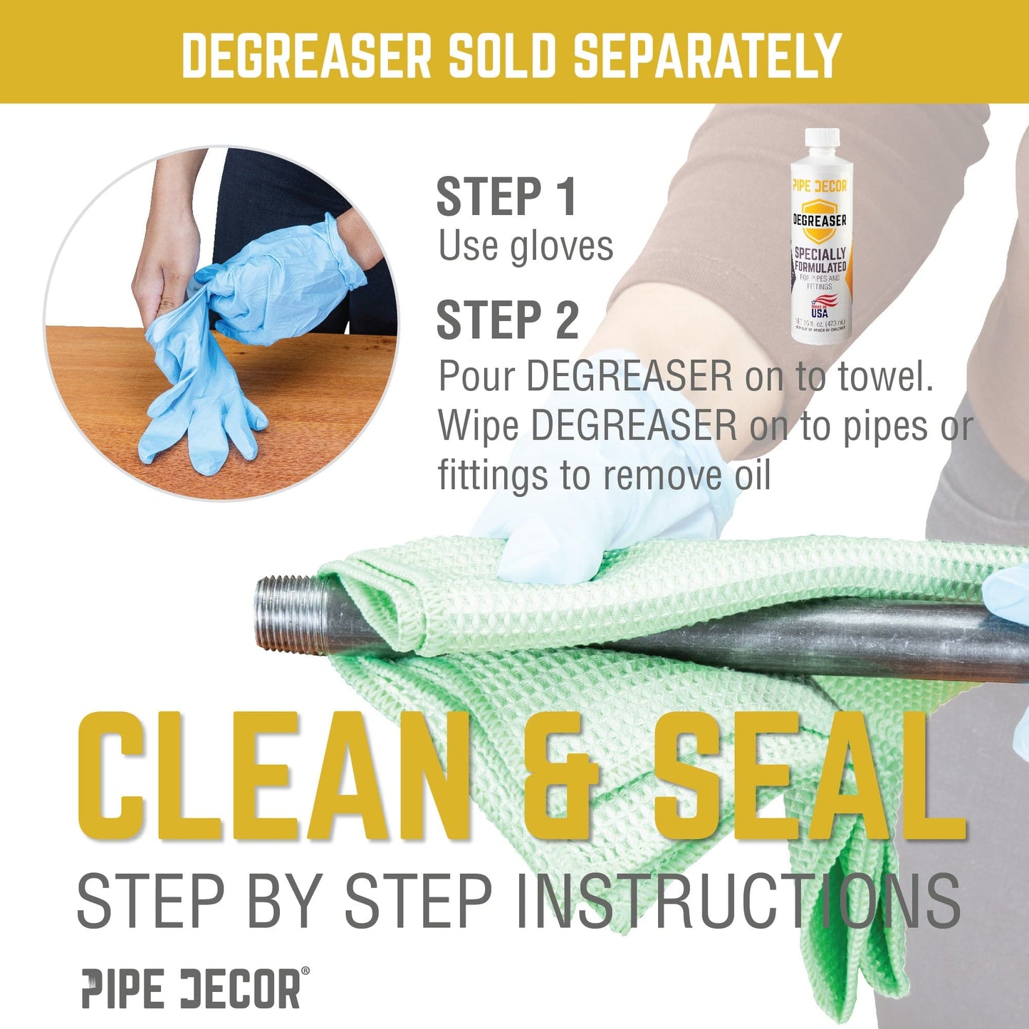 PIPE DECOR 4 oz. Sealer