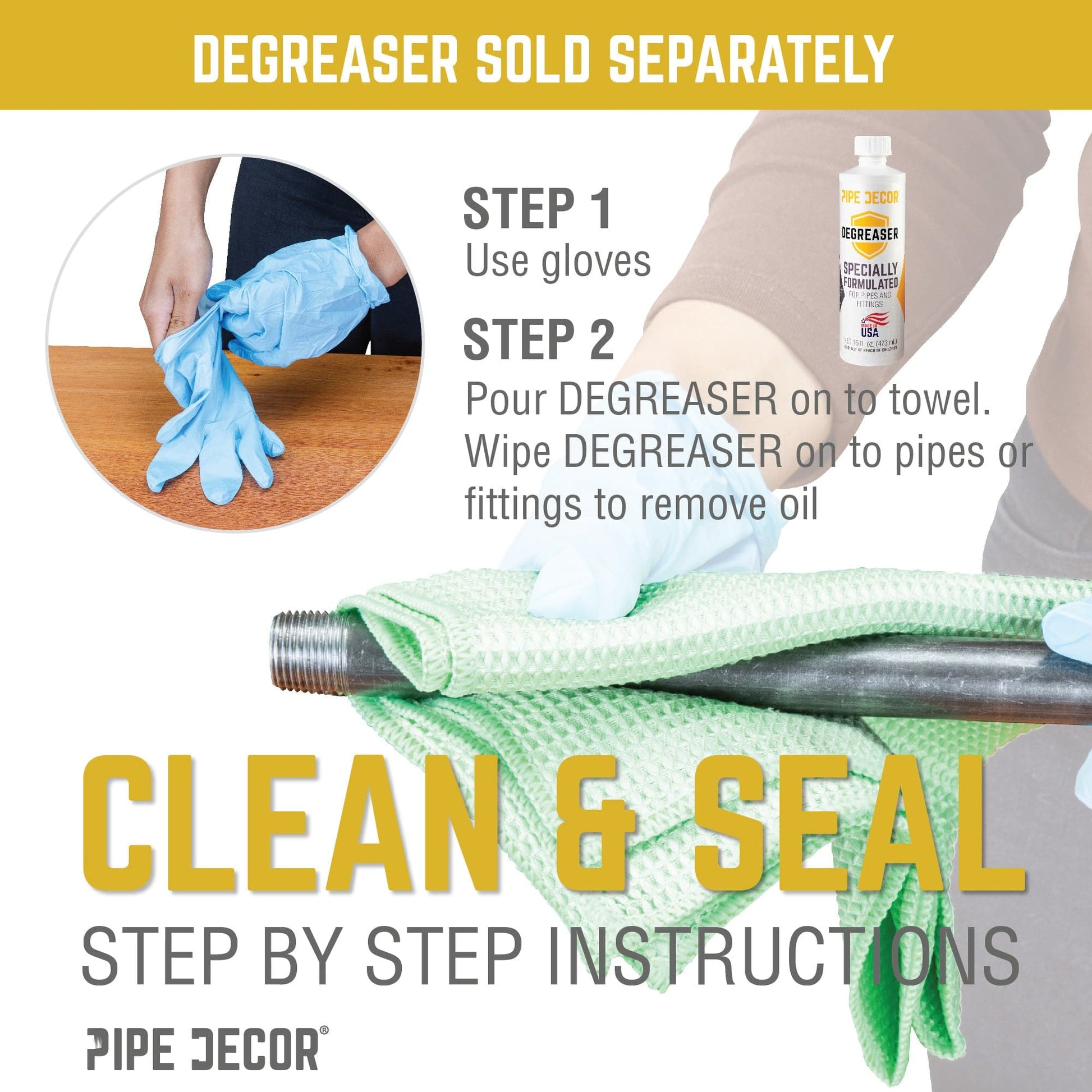 PIPE DECOR 4 oz. Sealer