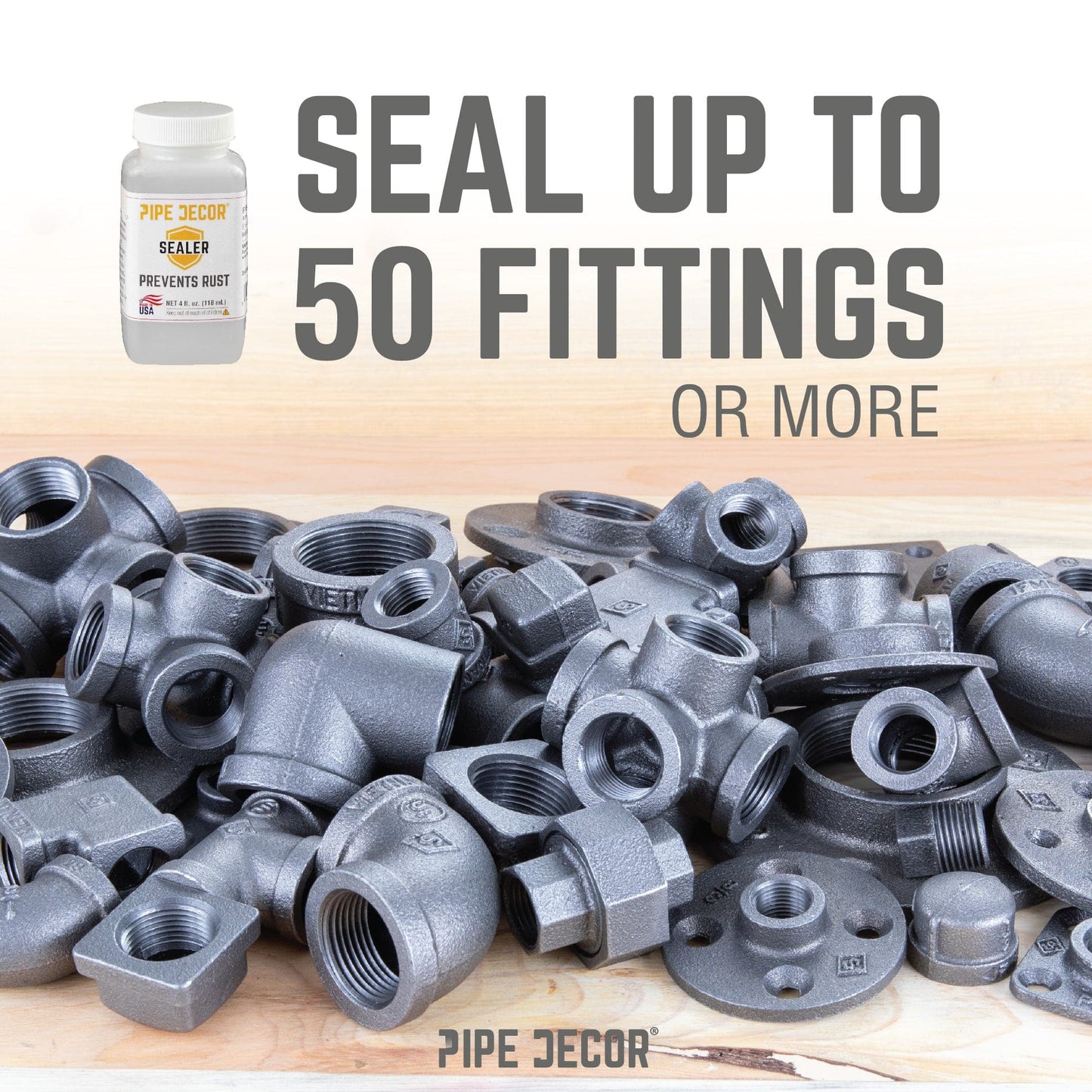 PIPE DECOR 4 oz. Sealer