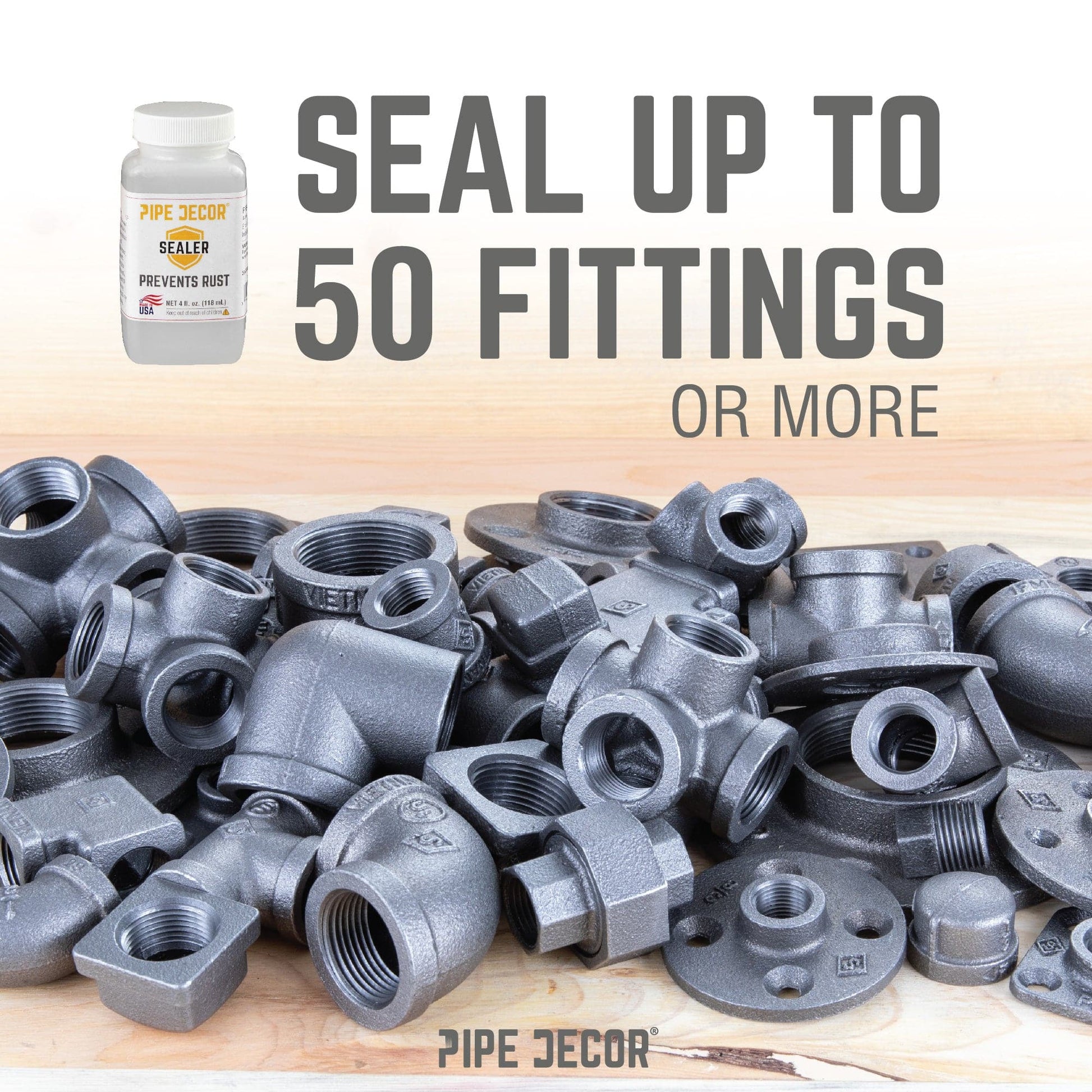 PIPE DECOR 4 oz. Sealer