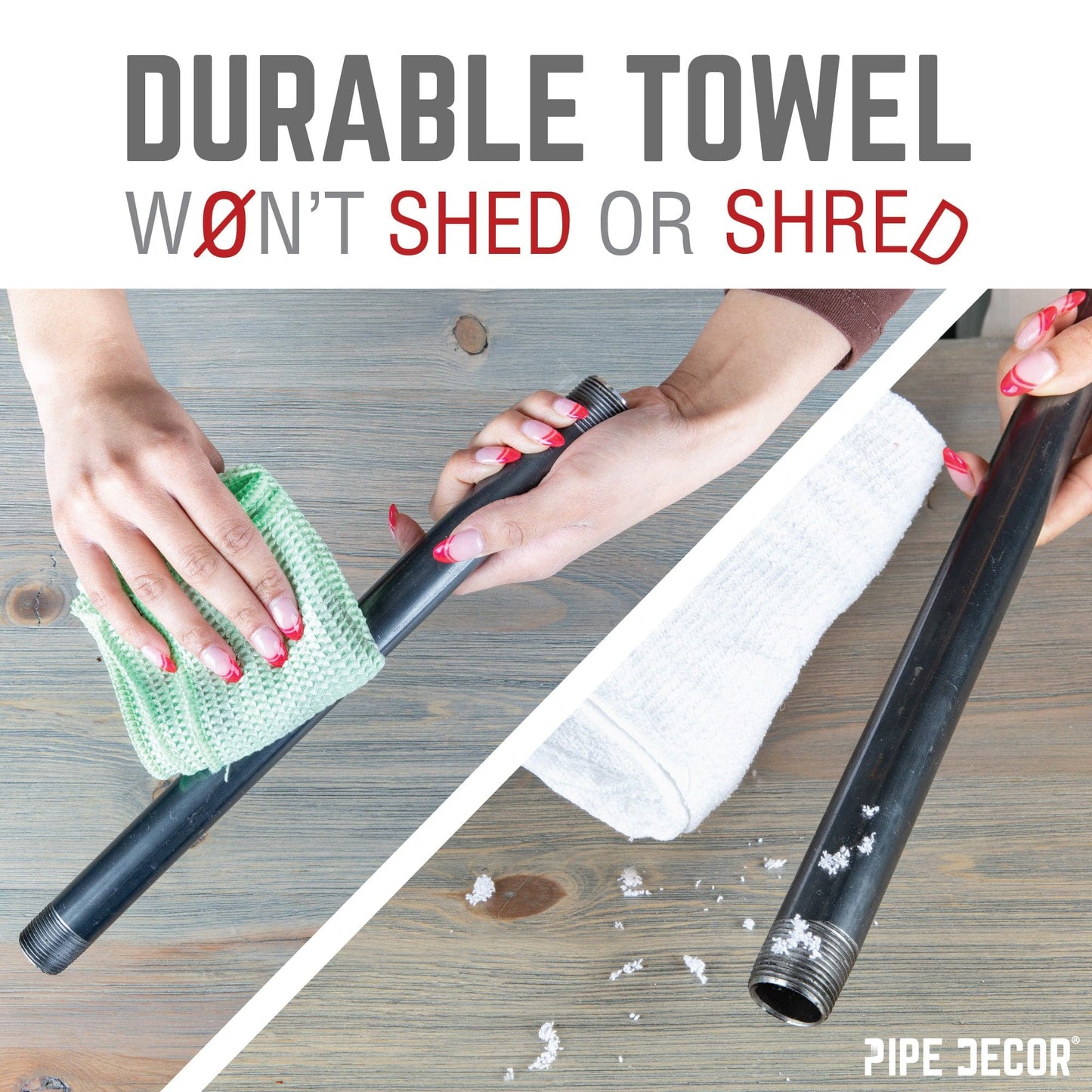 Microfiber Cleaning Cloth, Multi-purpose Lint-Free Towels, 4-Pack