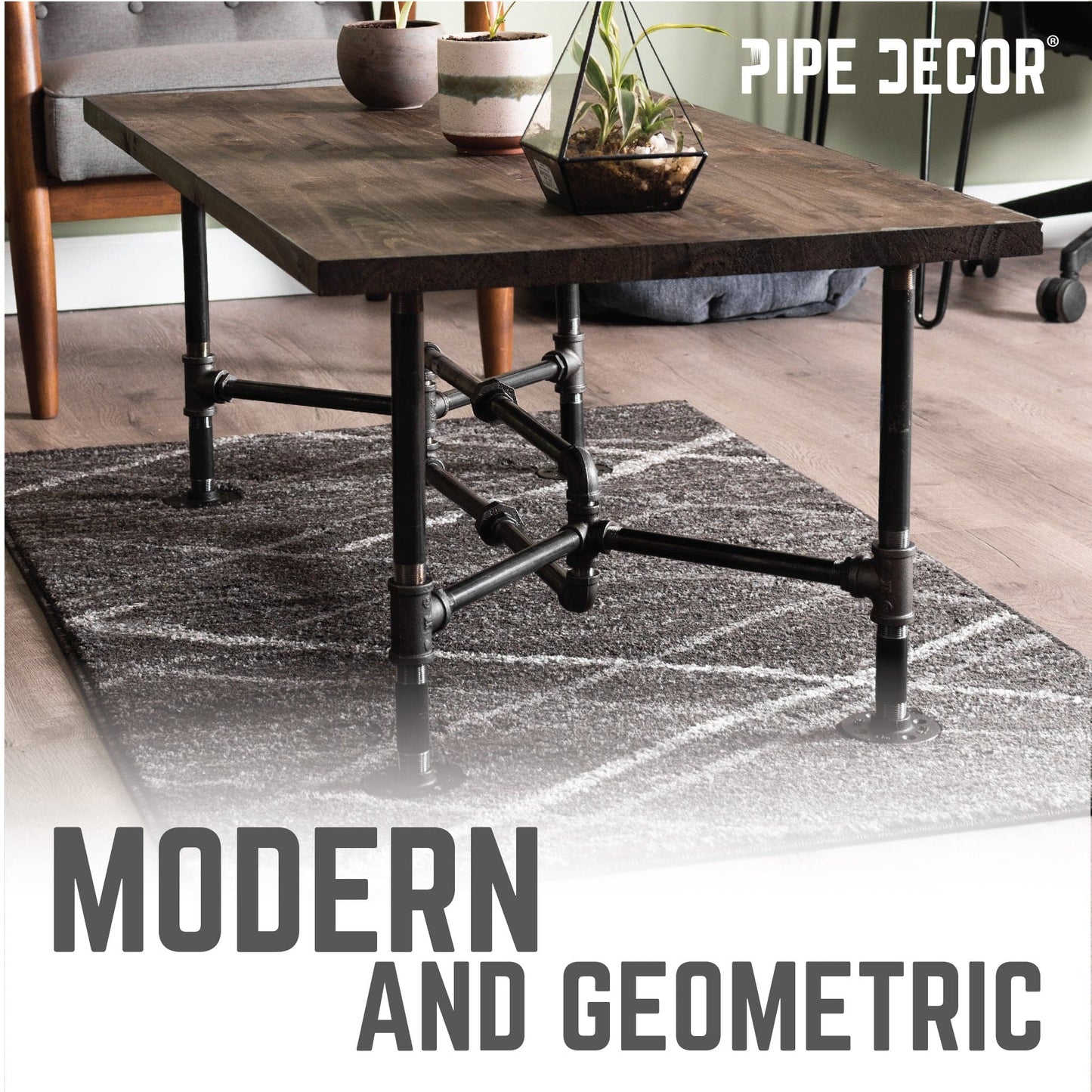 Loop Coffee Table By PIPE DECOR