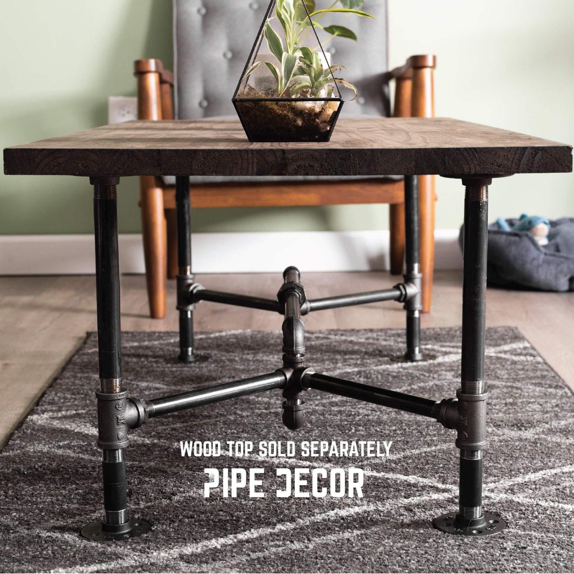 Loop Coffee Table By PIPE DECOR