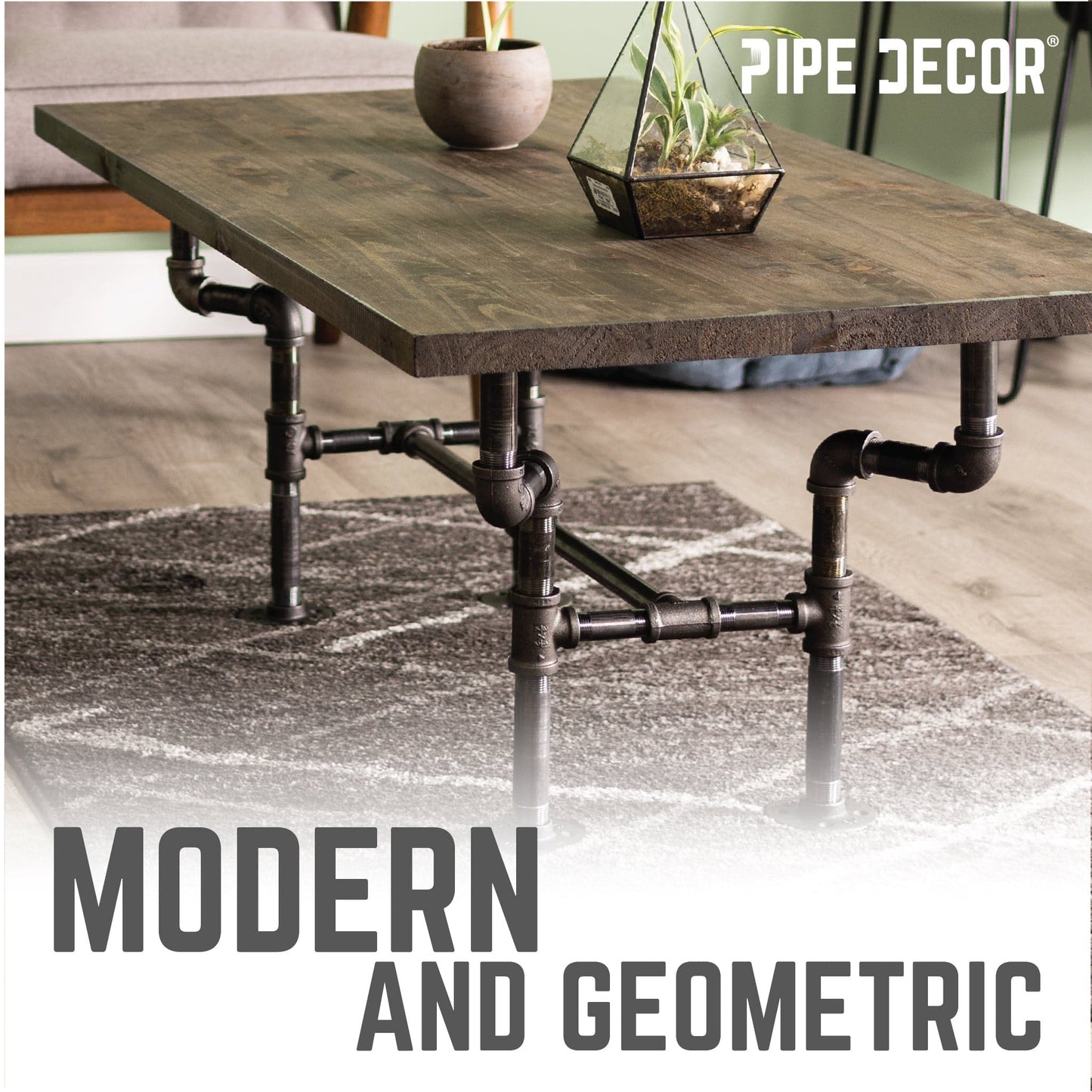 Streetlights Coffee Table By PIPE DECOR